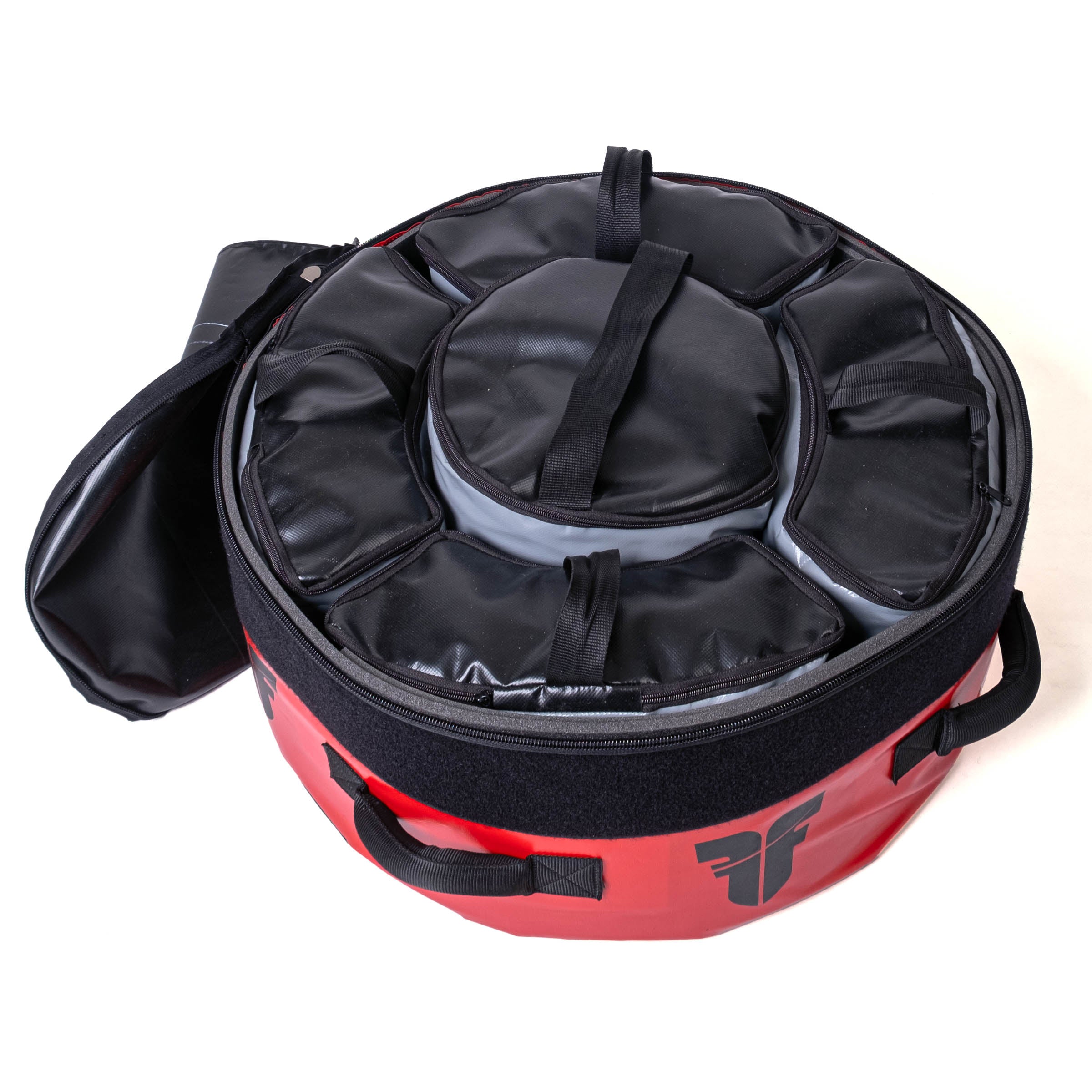 Fighter Free-Standing Bag MAXIMUS - black/red