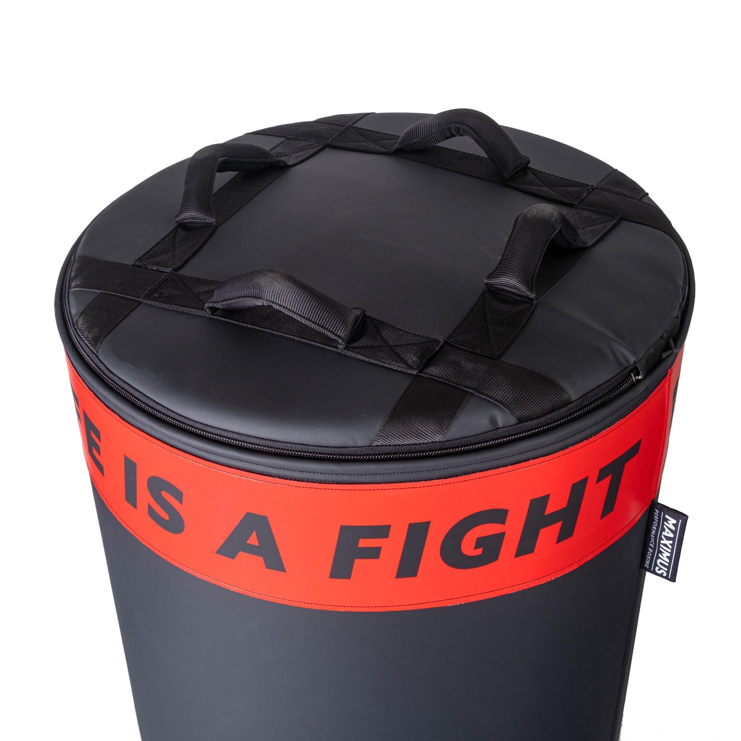 Fighter Free-Standing Bag MAXIMUS - black/red