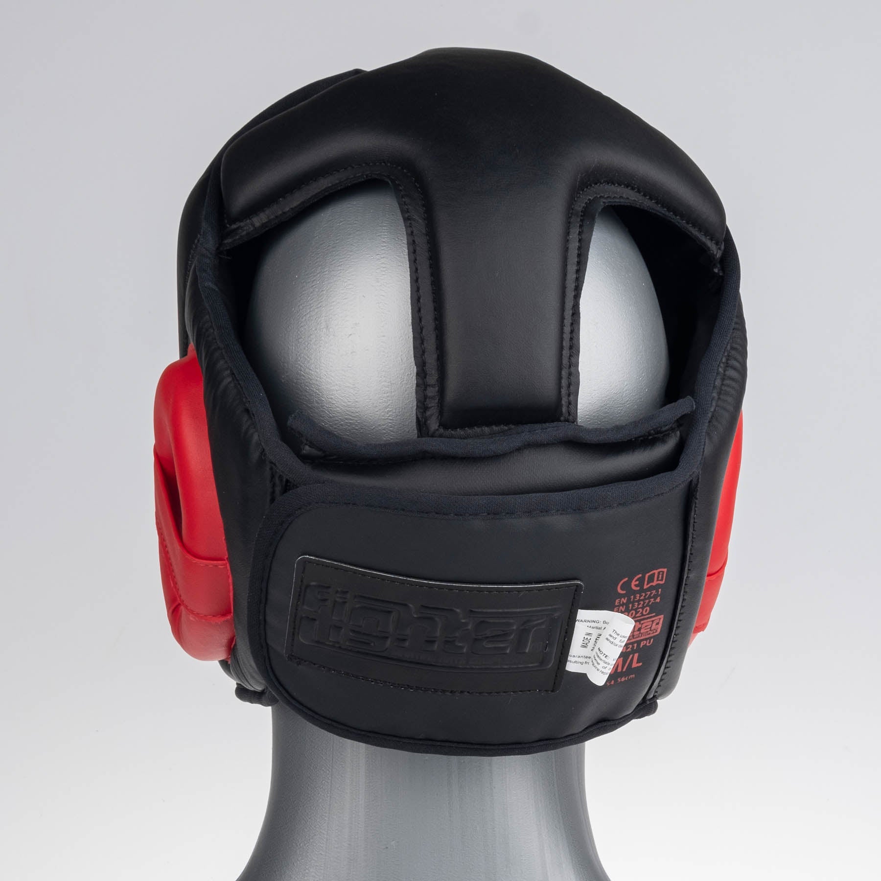 Fighter Headguard Sparring - schwarz/rot, JE1421PURED