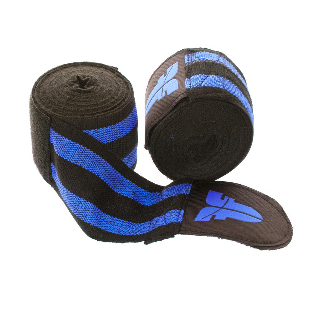 Fighter Handbandagen - schwarz/blau