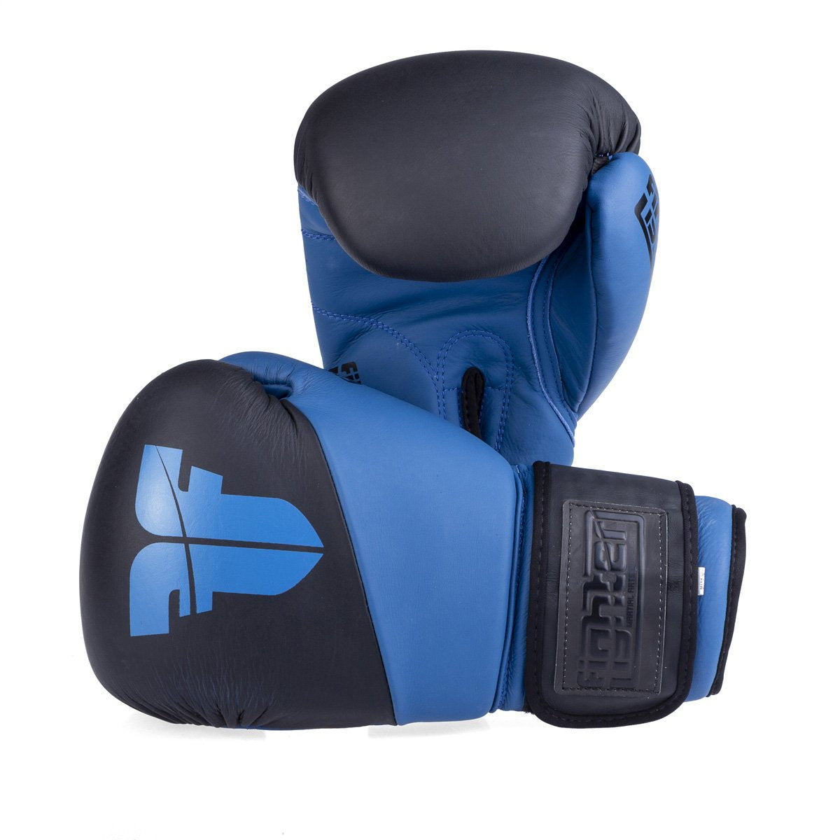 Fighter Boxhandschuhe SPLIT- schwarz/blau