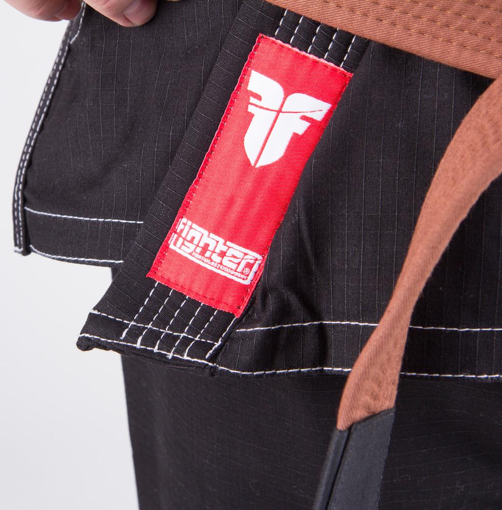 Fighter BJJ Ripstop Gi Ripstop - schwarz