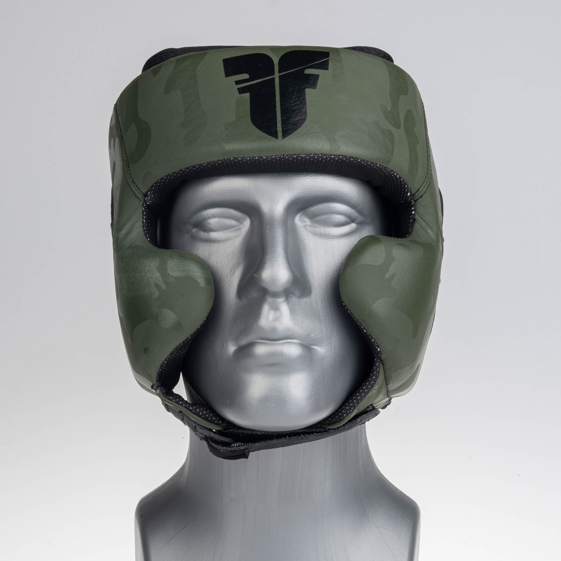 Kopfschutz Fighter Sparring Pro - khaki/camo