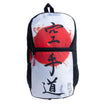 Fighter Backpack Size S - Karate - white/red