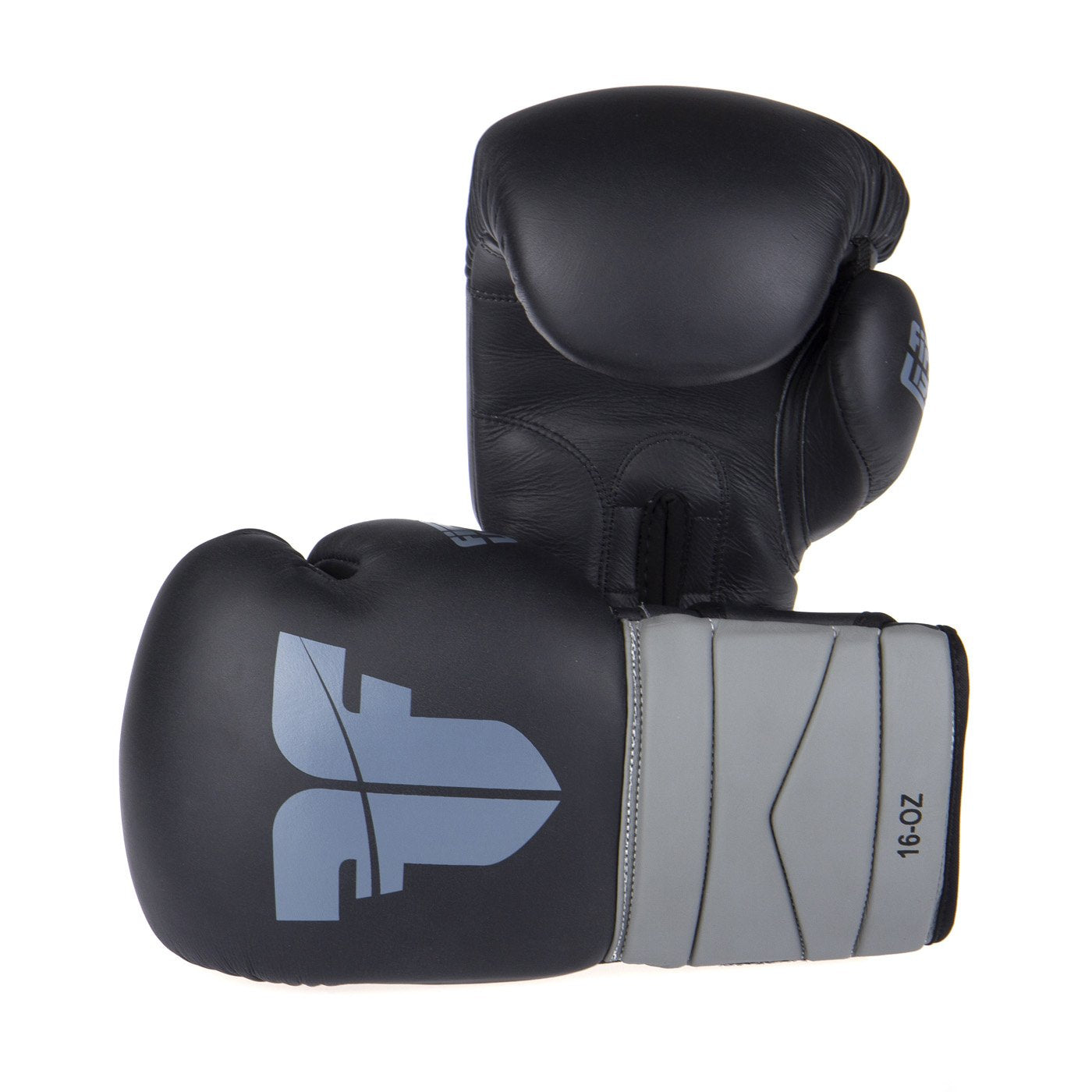 Fighter Boxhandschuhe Sparring - schwarz/grau
