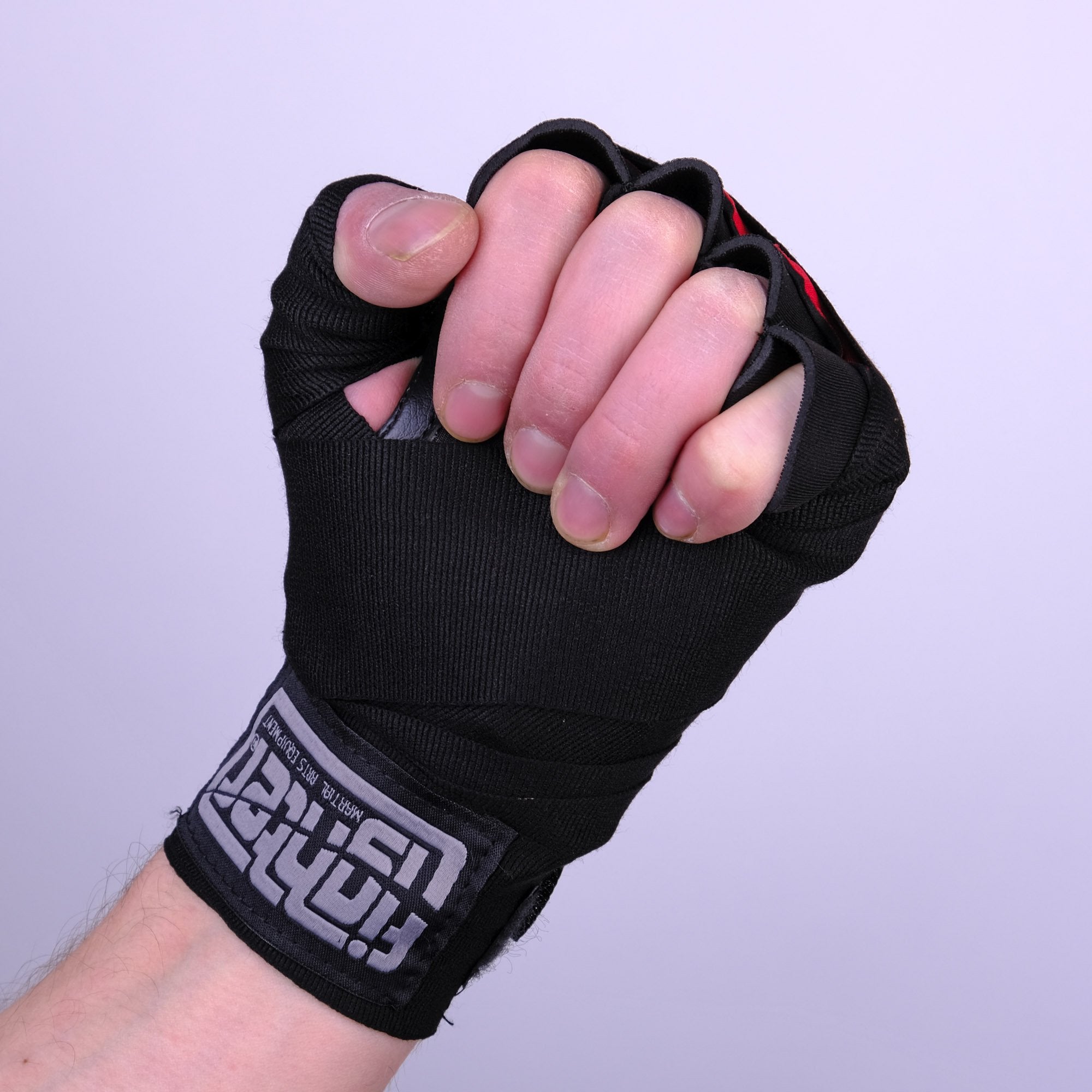 Fighter Strap - Gelbandagen - schwarz/rot