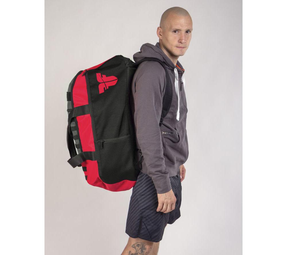 Sporttasche FIGHTER LINE XL - rot/grau/schwarz