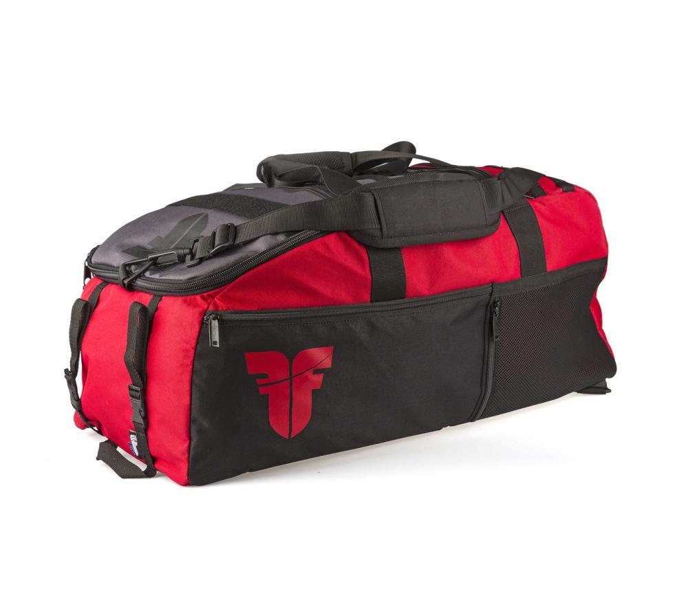 Sports Bag FIGHTER LINE XL - red/gray/black