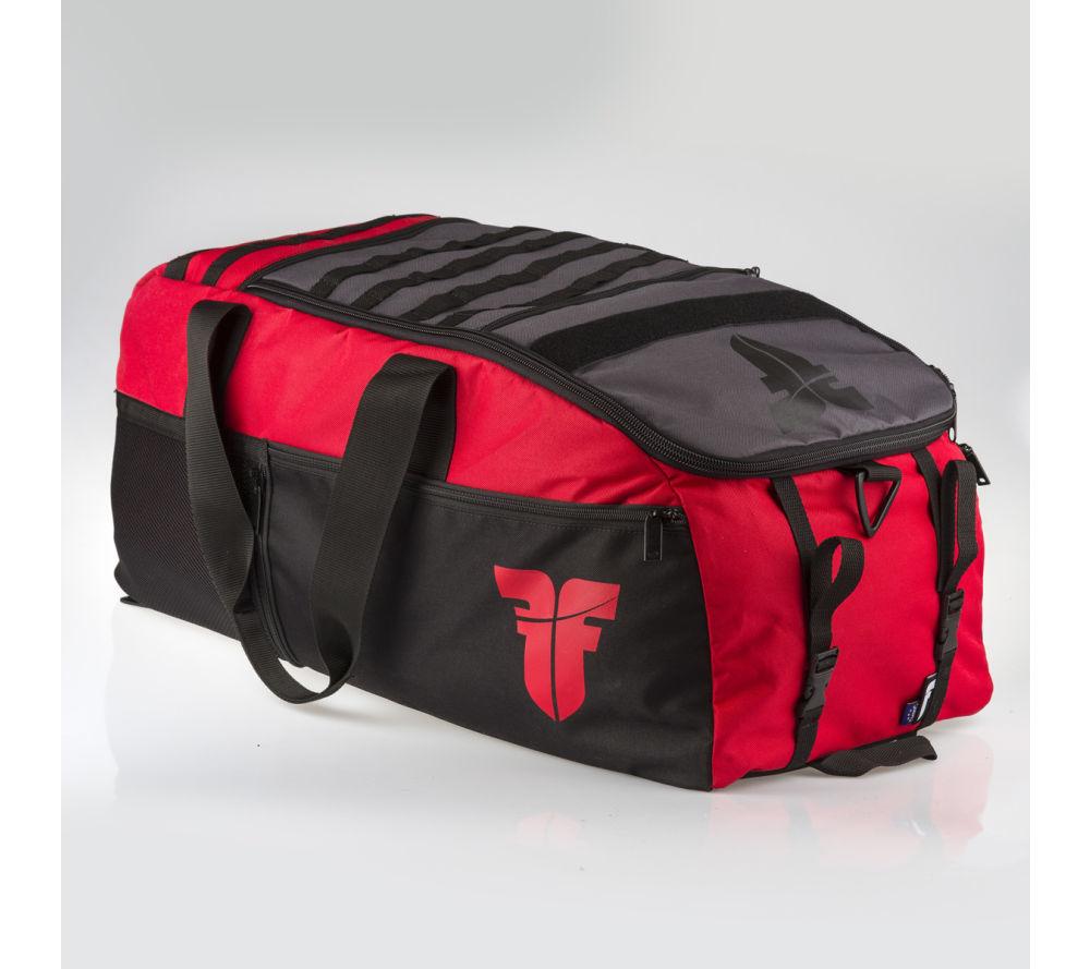 Sports Bag FIGHTER LINE XL - red/gray/black