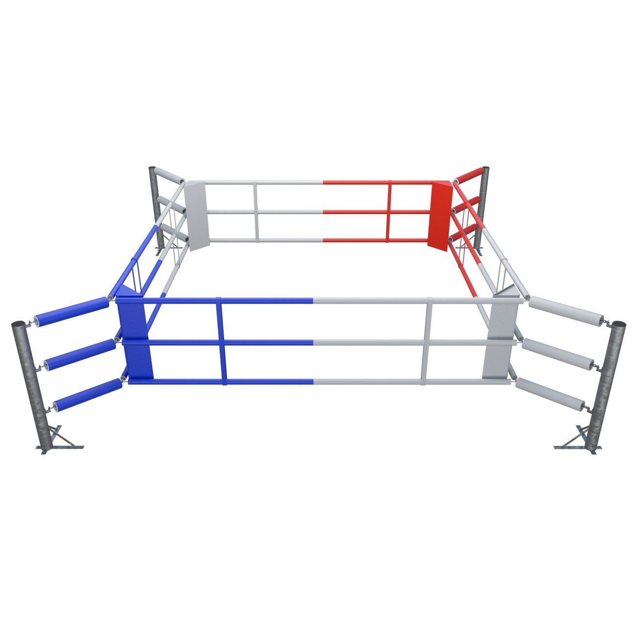 Floor Boxing Ring Fighter mit 3 Seilen