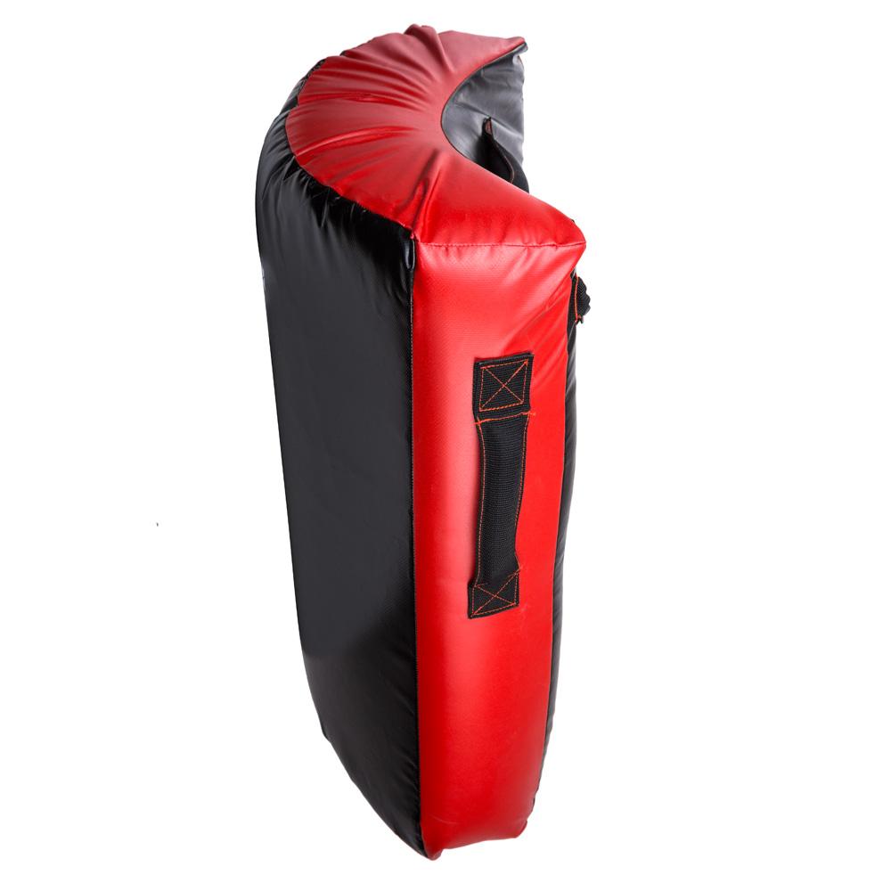 Fighter Kicking Punching Shield - black/red