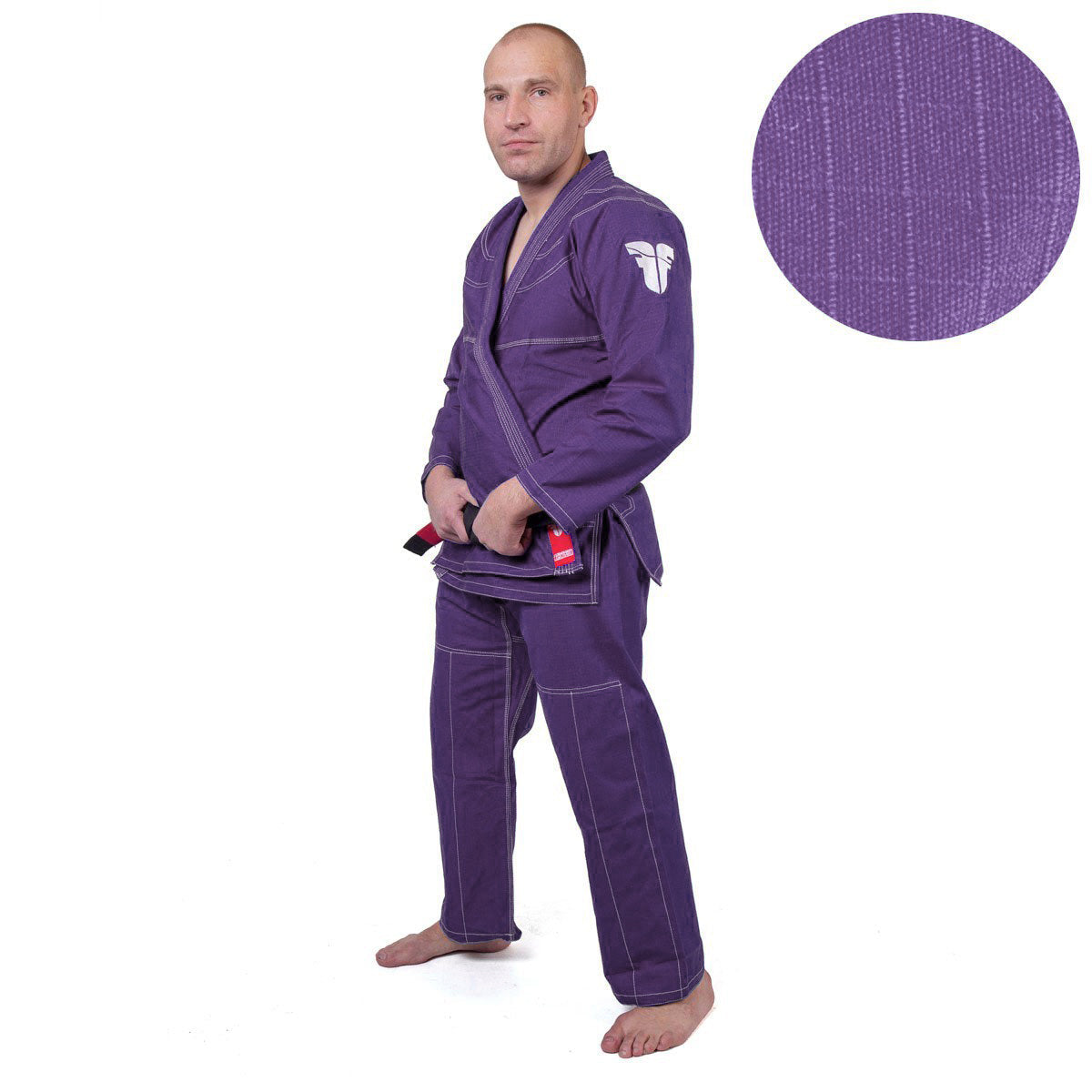 Fighter BJJ Ripstop Gi Ripstop - lila, BJJBW-10