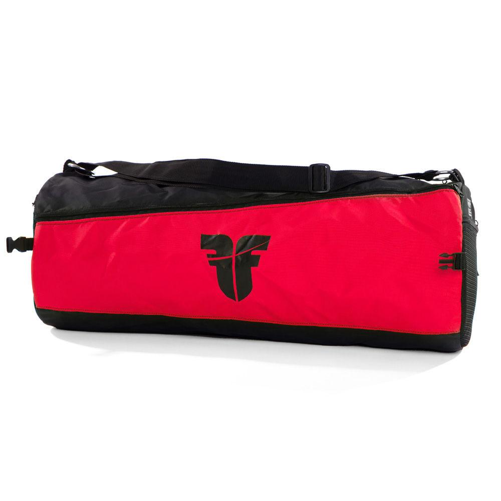 Fighter Round Shoulder Bag - red/black