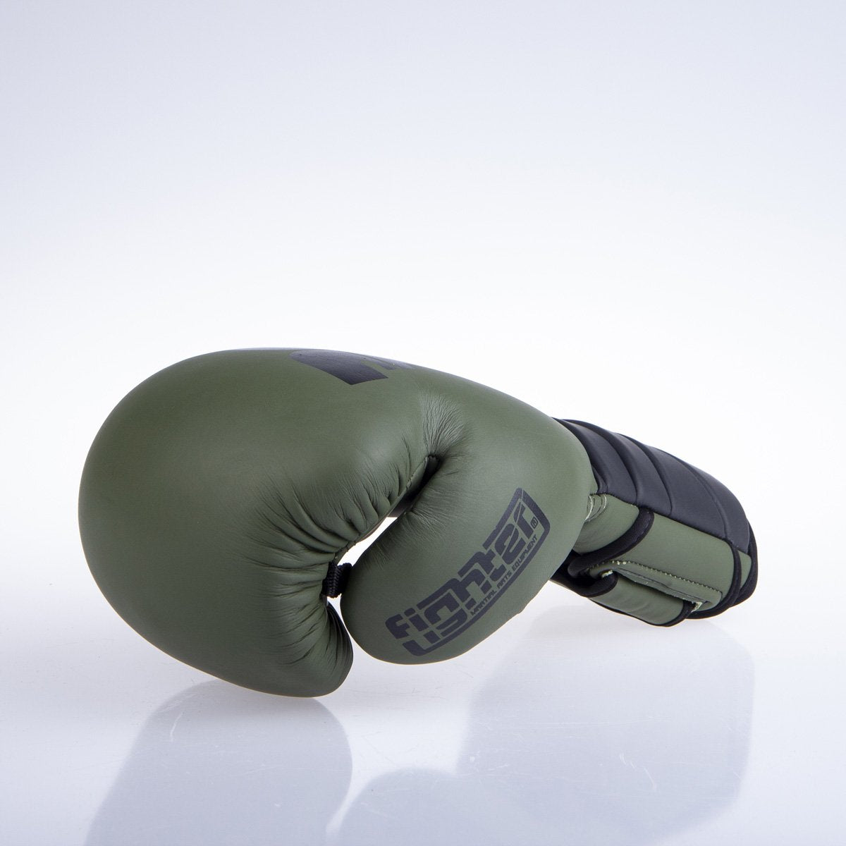 Fighter Boxhandschuhe Sparring - khaki/schwarz