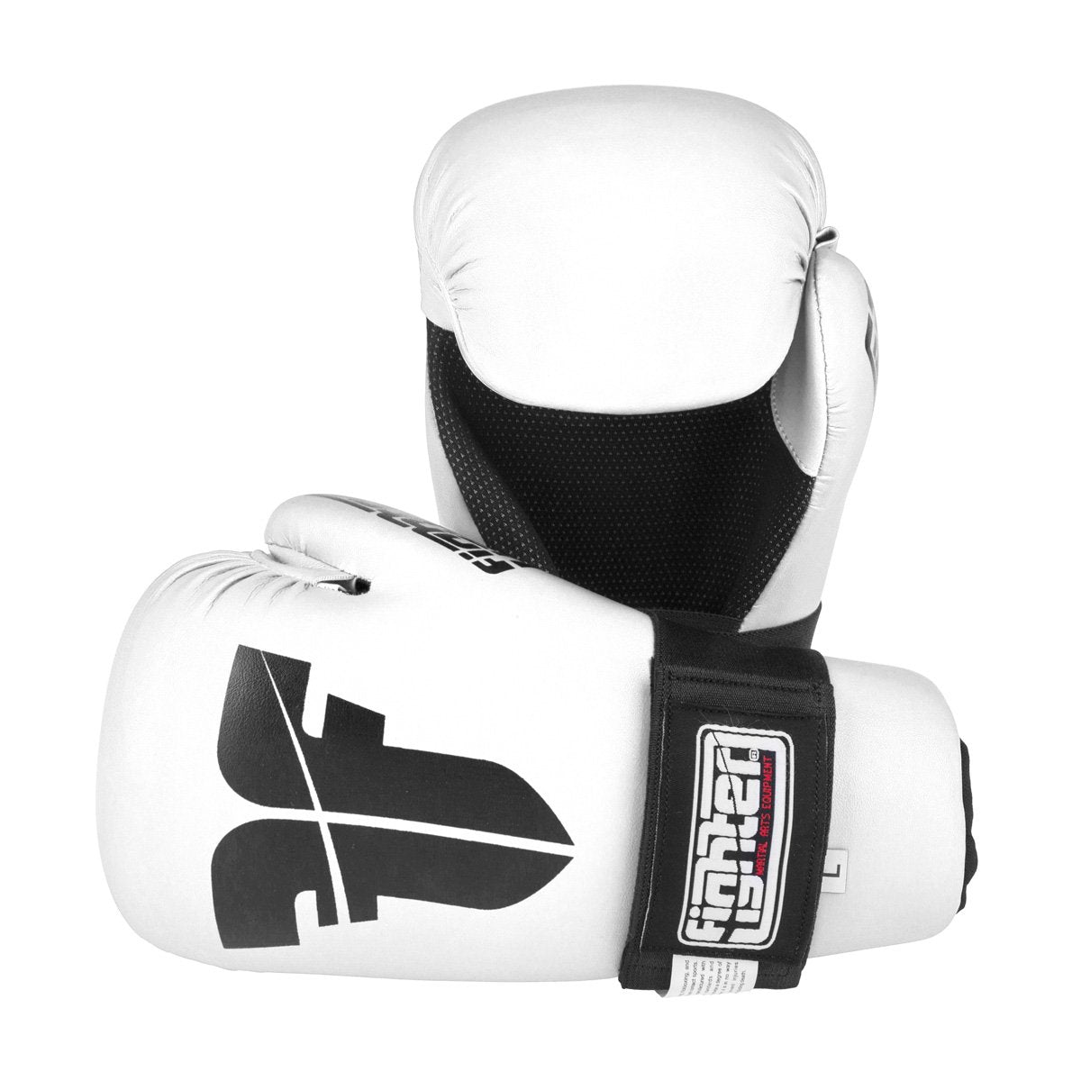 Fighter Offener Handschuhriemen - weiß