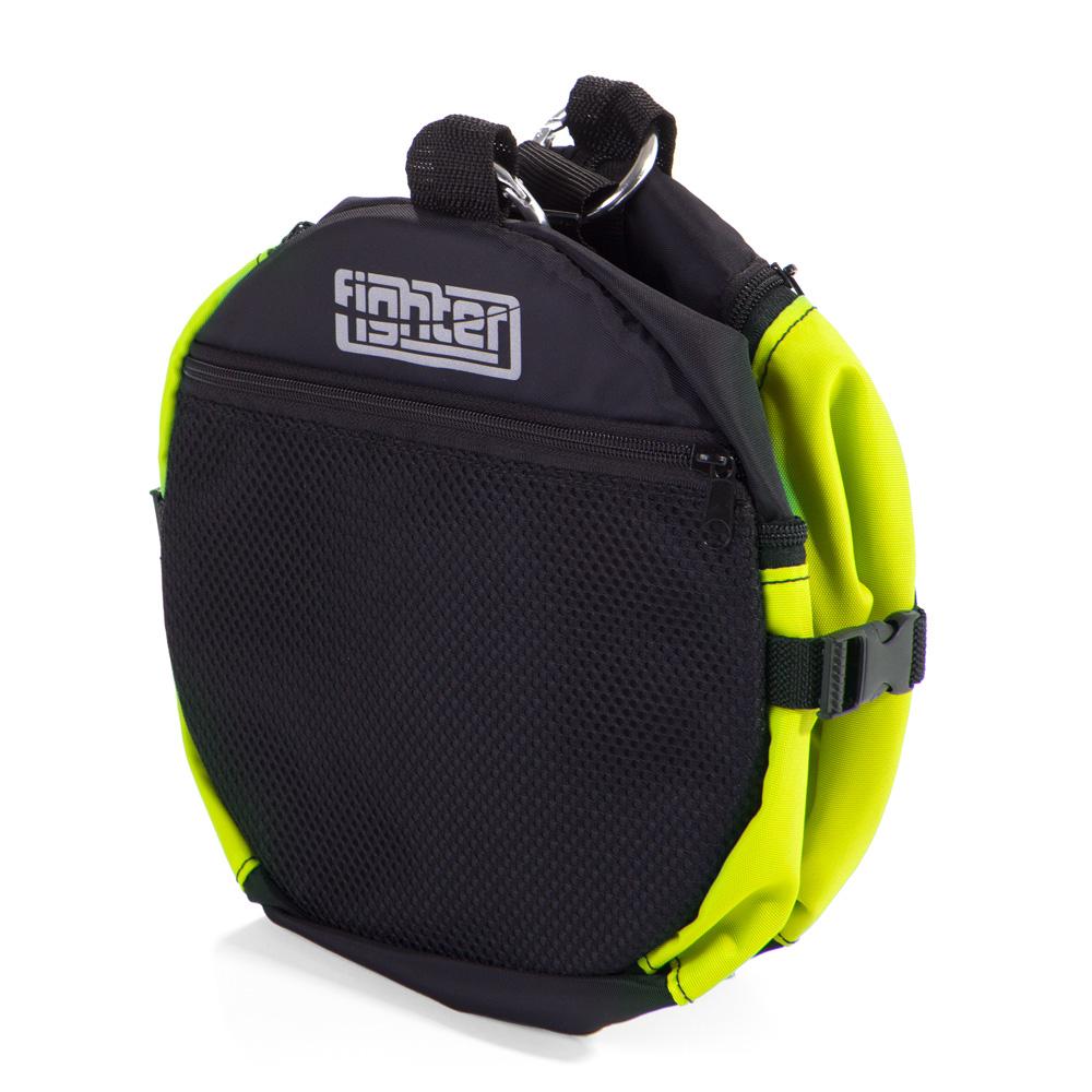 Gym Bag Fighter - black/neon-green