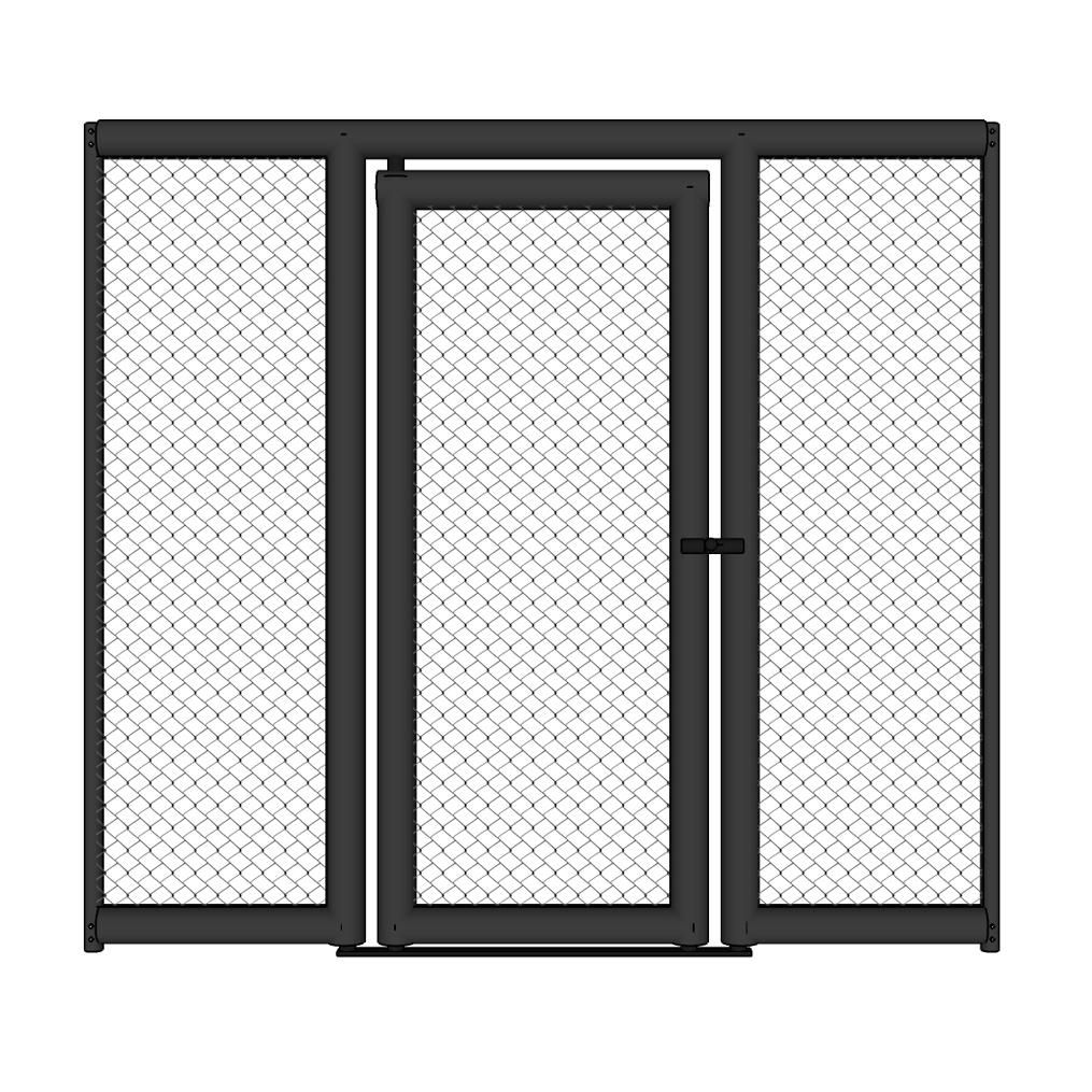 MMA Cage Panel with Door