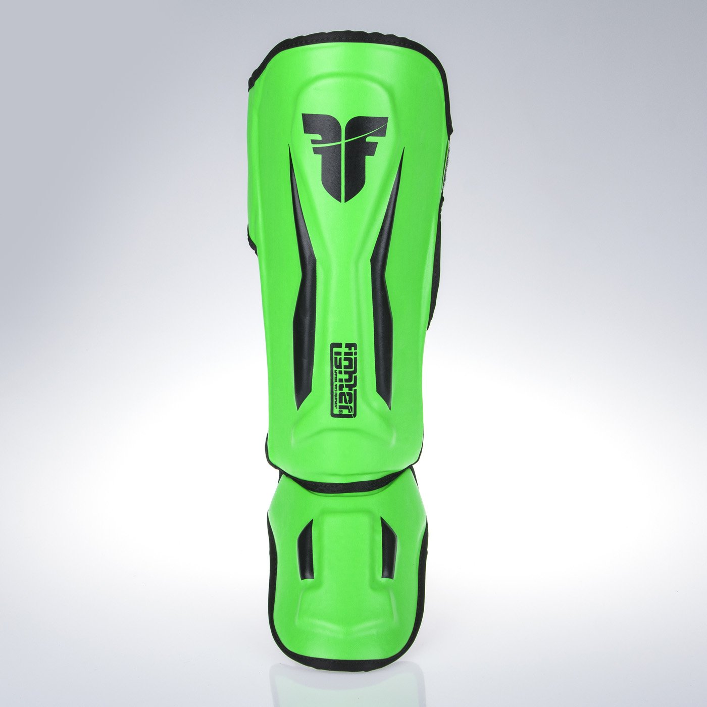 Fighter Shinguards Thai Ergo - green/black