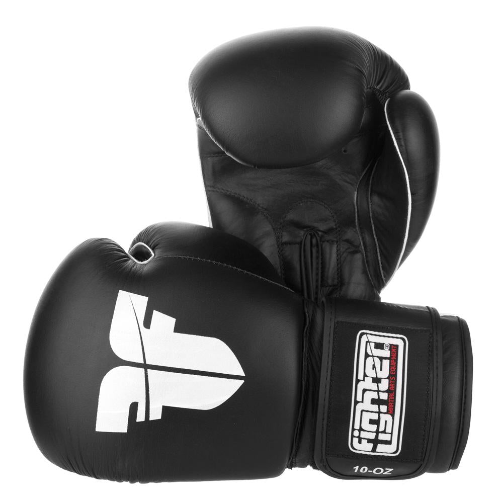 Fighter Boxing Gloves MUAY THAI - black/white