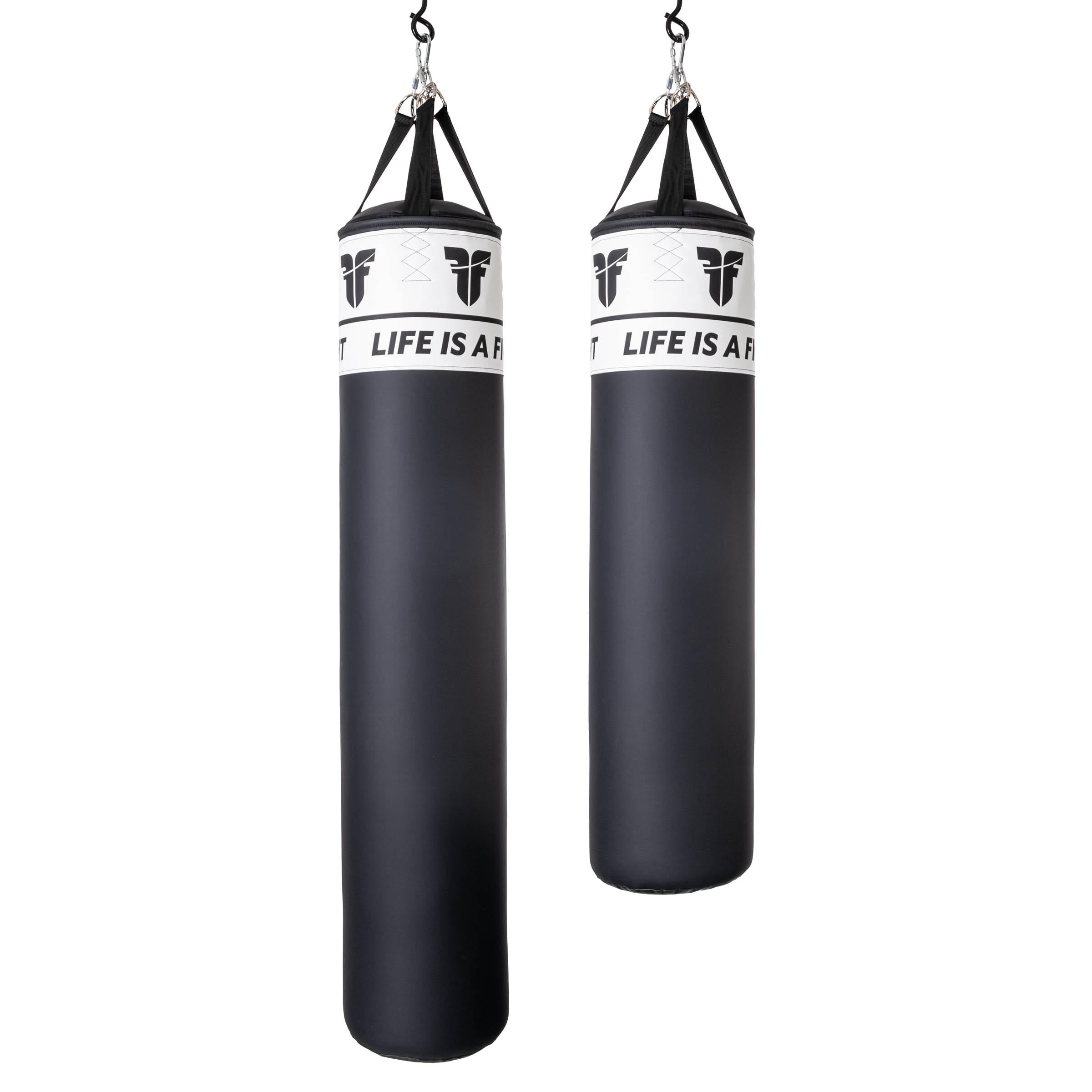 Fighter Boxing Bag Fitness 120 a 150cm, black/white