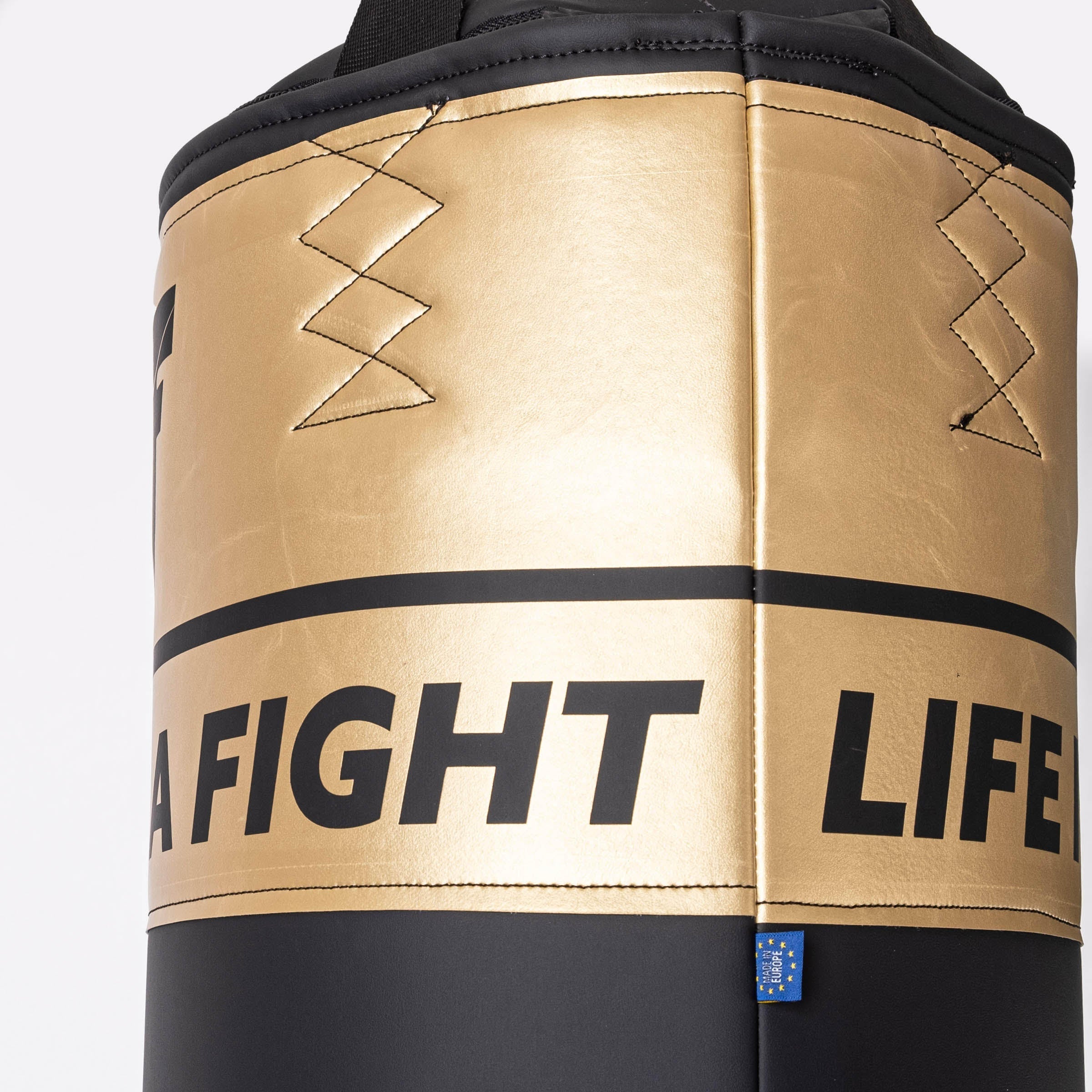 Fighter Boxing Bag Fitness 120 a 150cm, black/gold