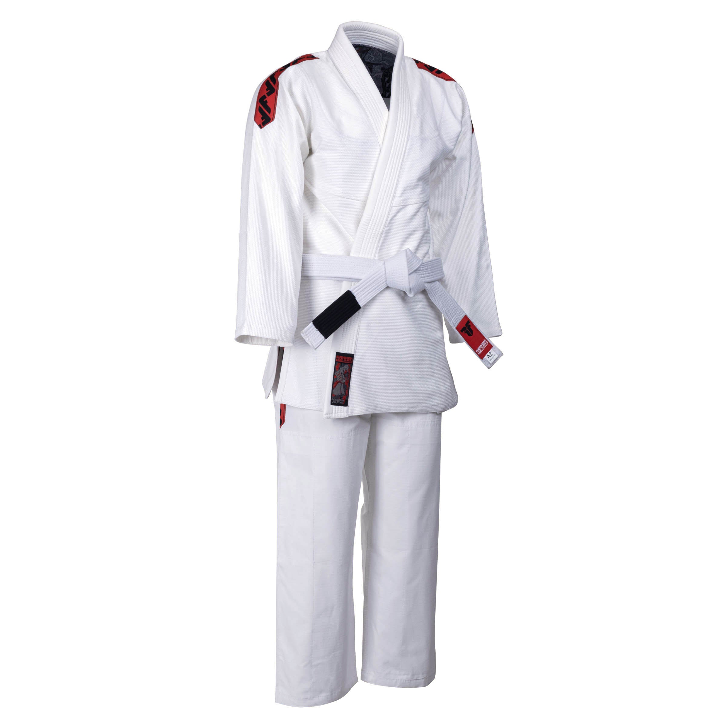 Fighter BJJ Uniform Samurai - white, BJJBW-N03