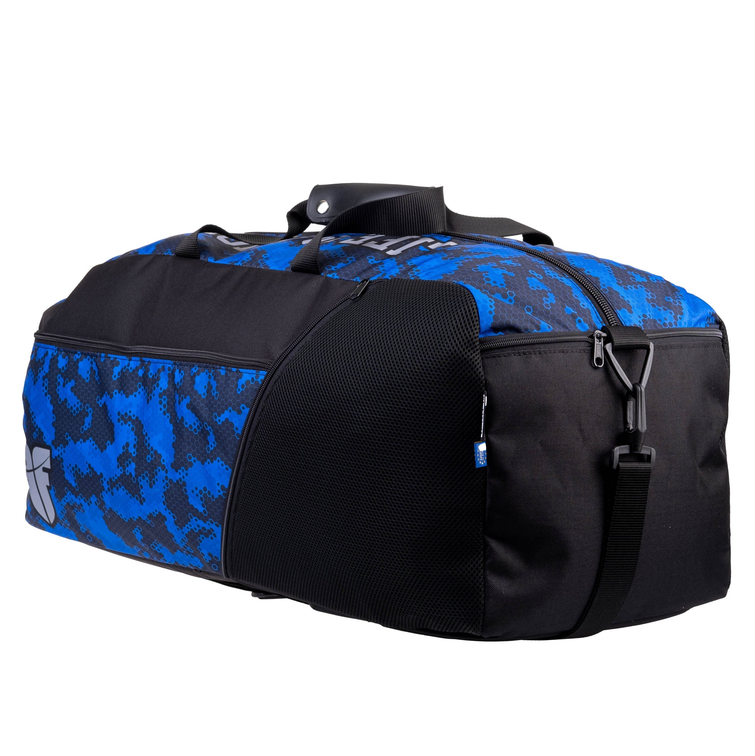 Fighter Sports Bag/Backpack - blue honeycomb