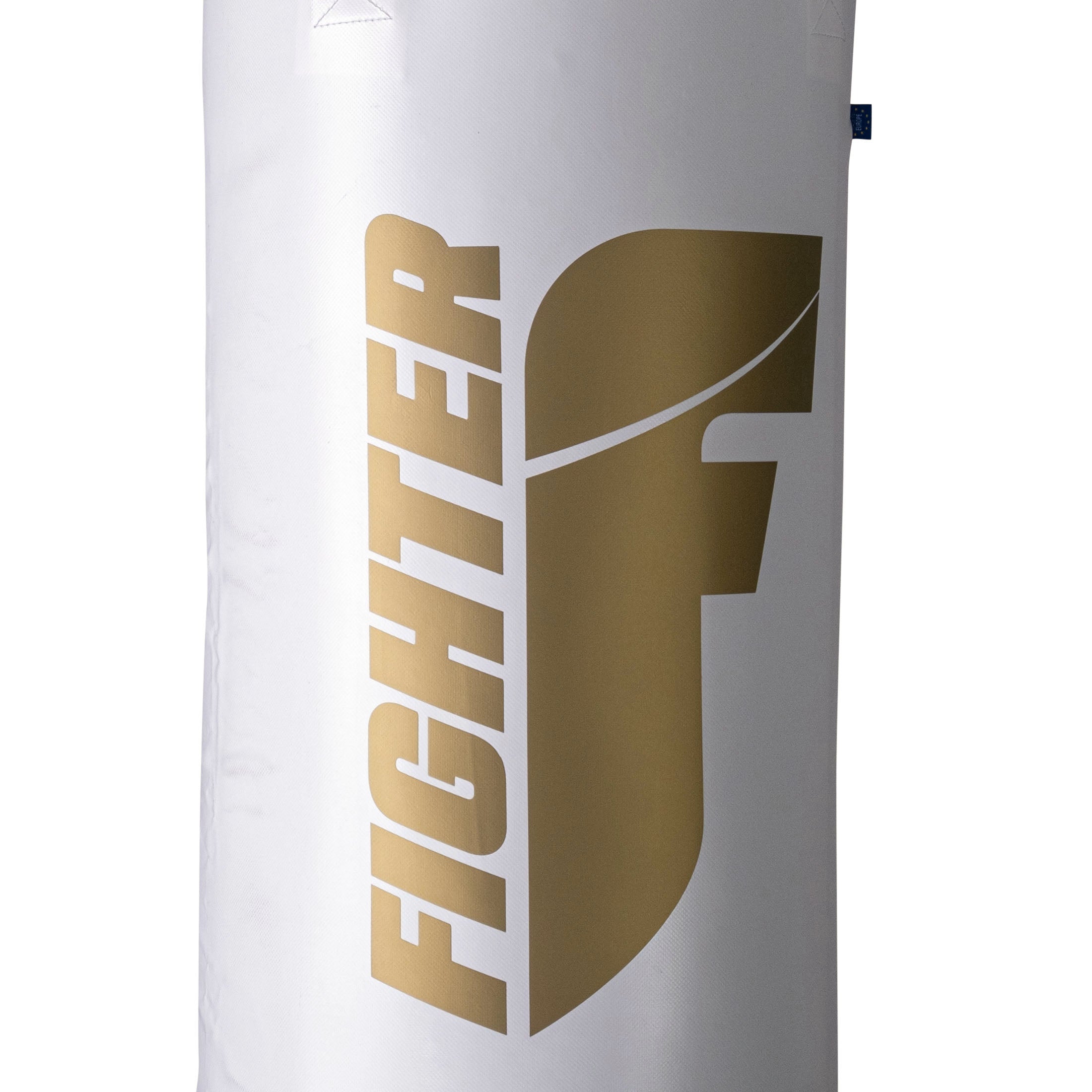 Fighter Boxing Bag Professional - white/gold, 150cm & 180cm; diameter 36cm