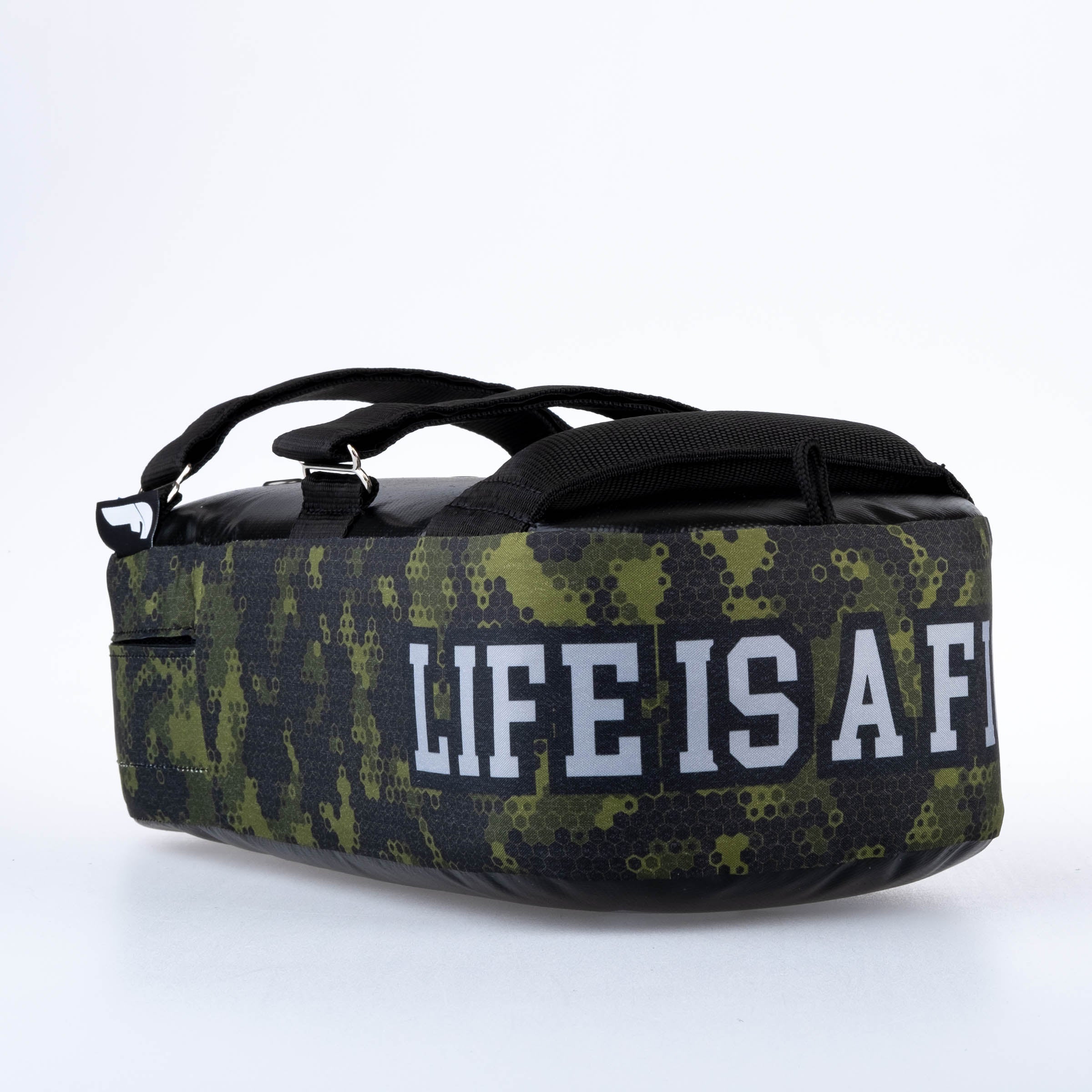 Fighter THAI Shield MAXI - Life Is A Fight - Green Camo, F01602-DS04