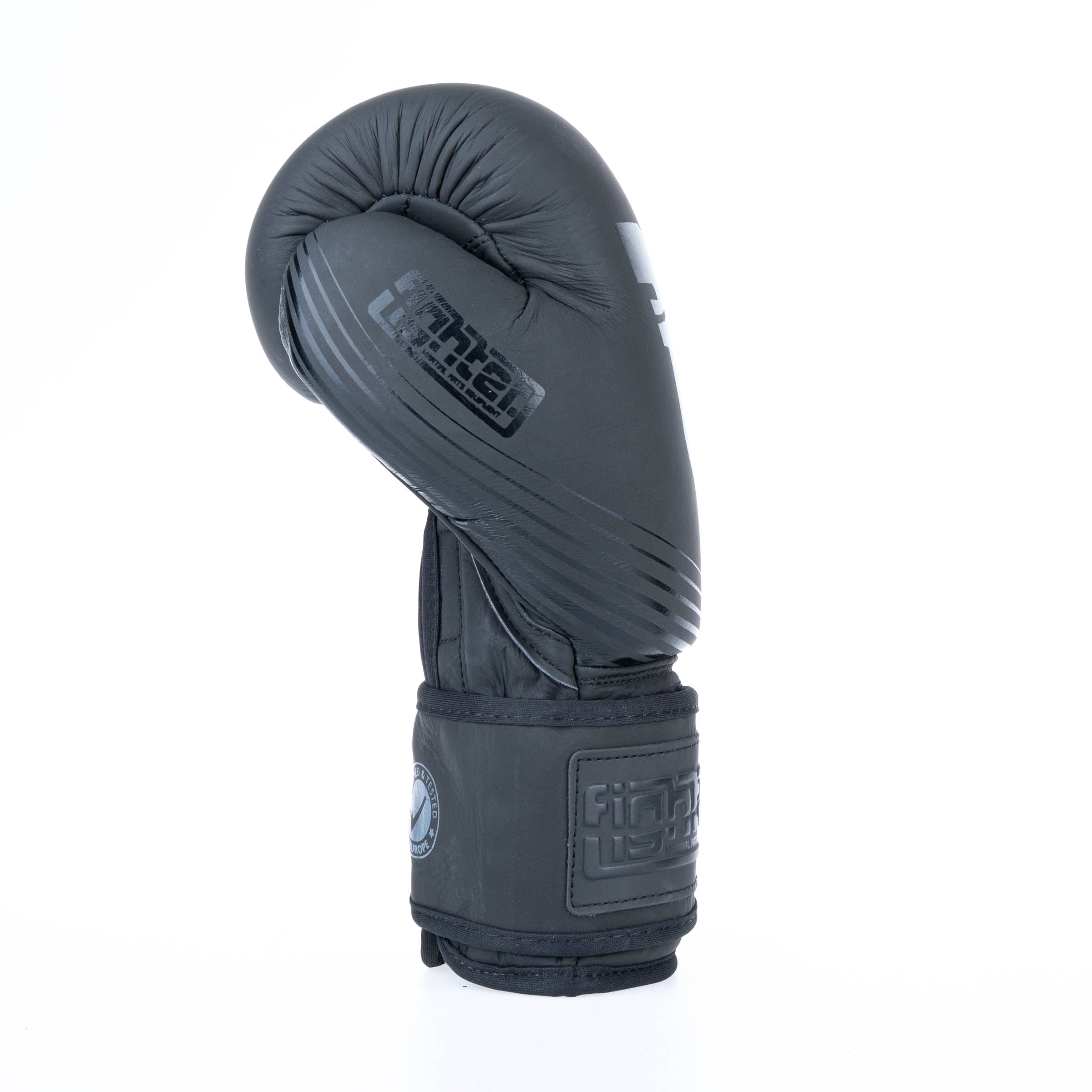 Fighter Boxing Gloves SPLIT Stripes - black