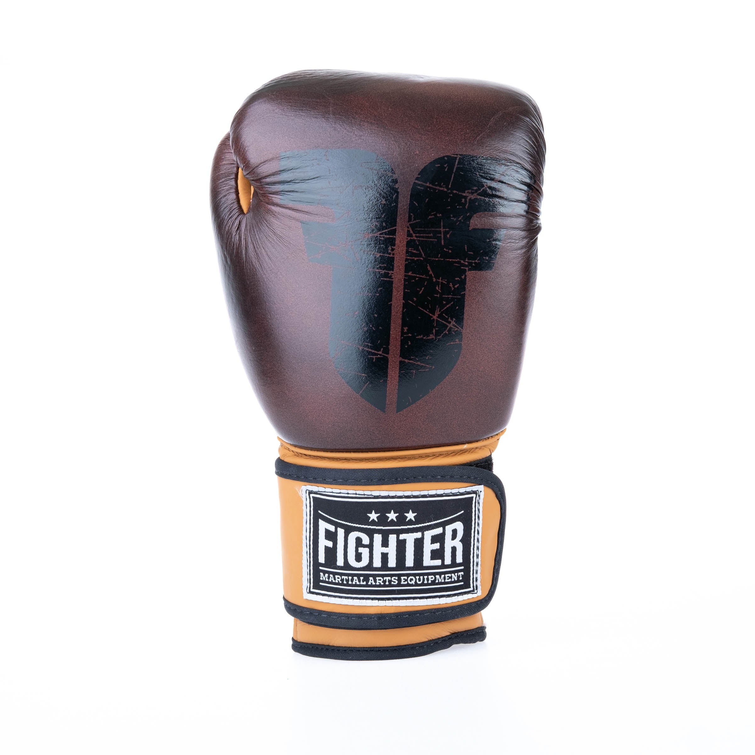 Fighter Boxing Gloves Retro - brown