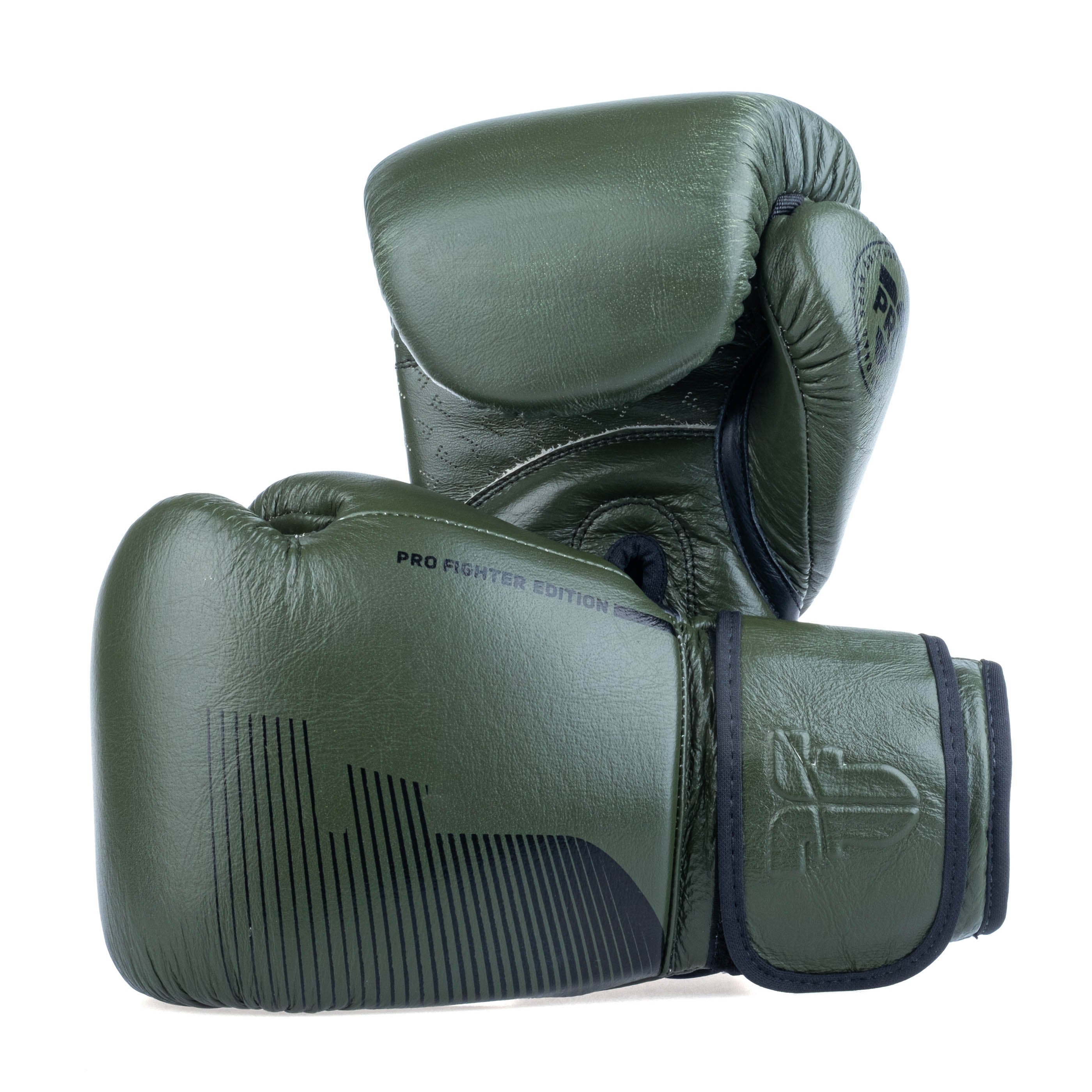 Fighter Boxing Gloves Pro - khaki, FBG-PRO-004