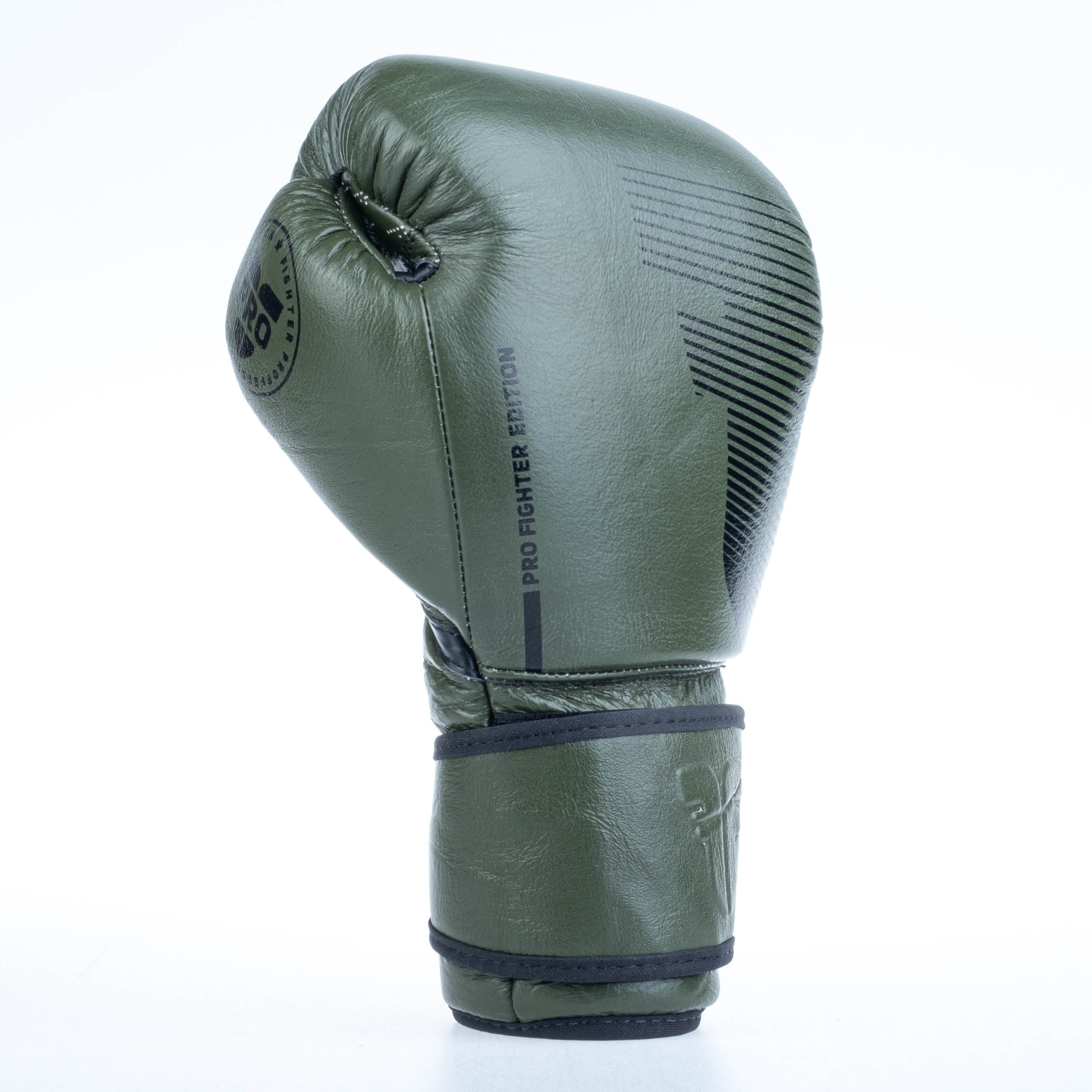 Fighter Boxing Gloves Pro - khaki, FBG-PRO-004