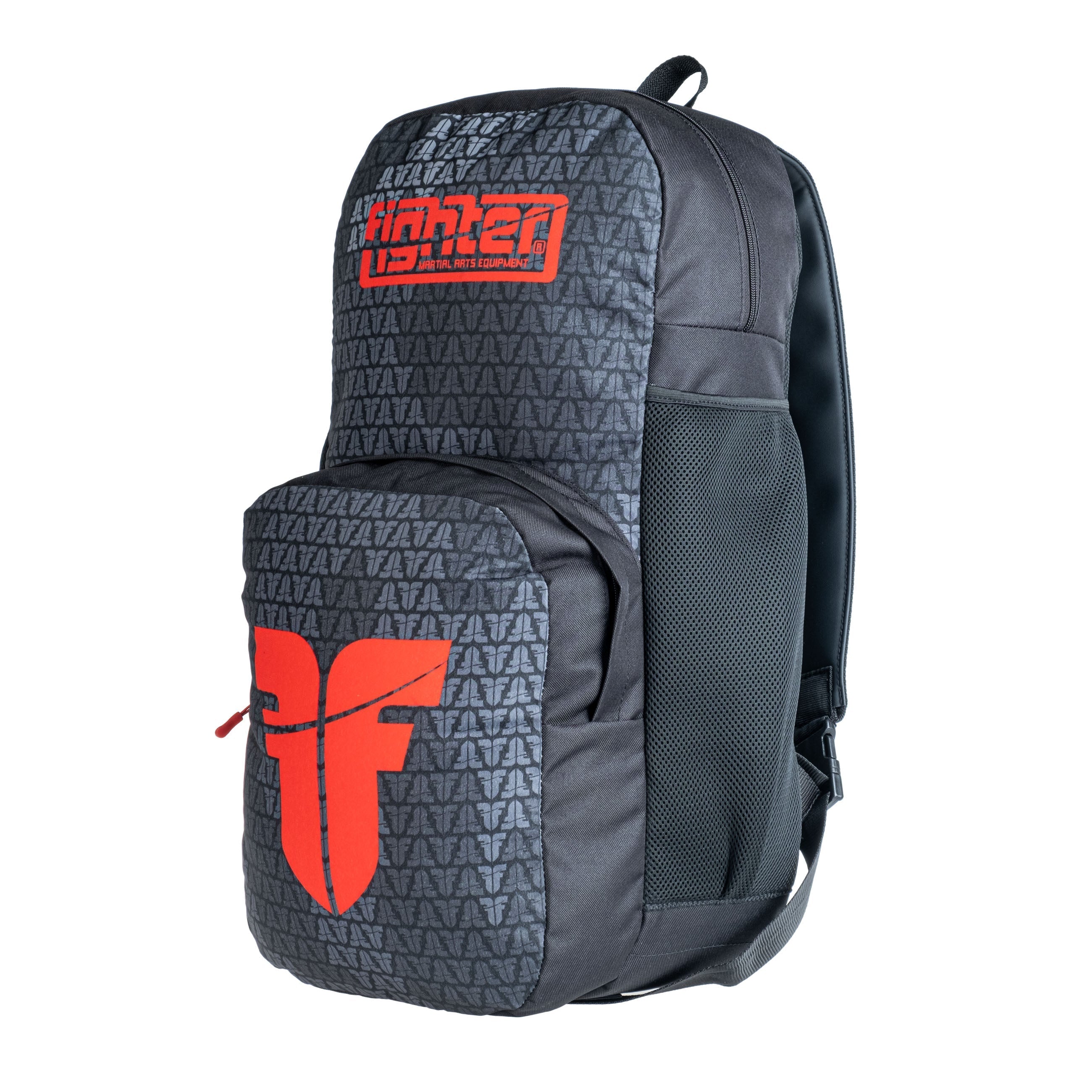 Fighter Backpack Squad - gray logo