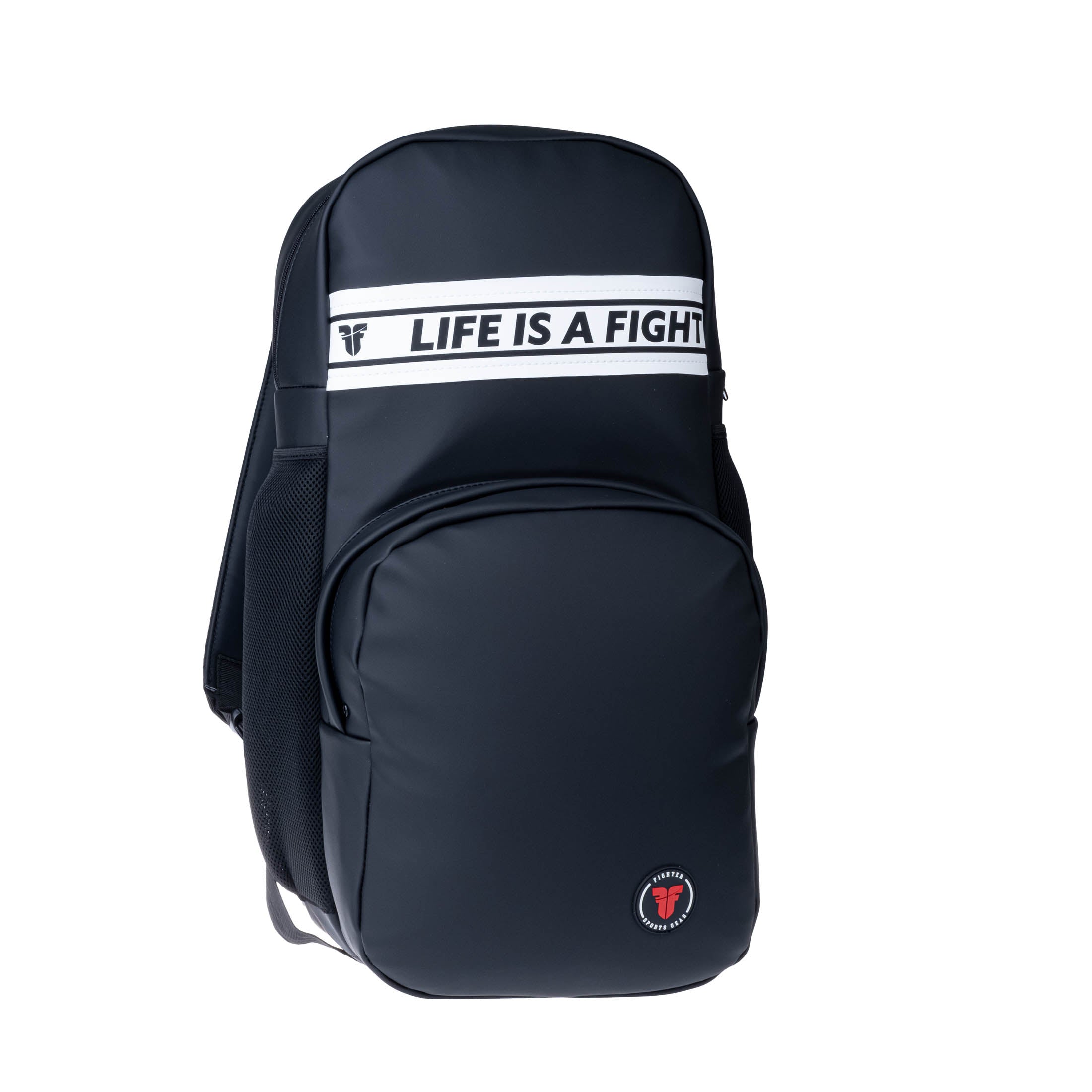 Fighter Backpack Leatherette - black