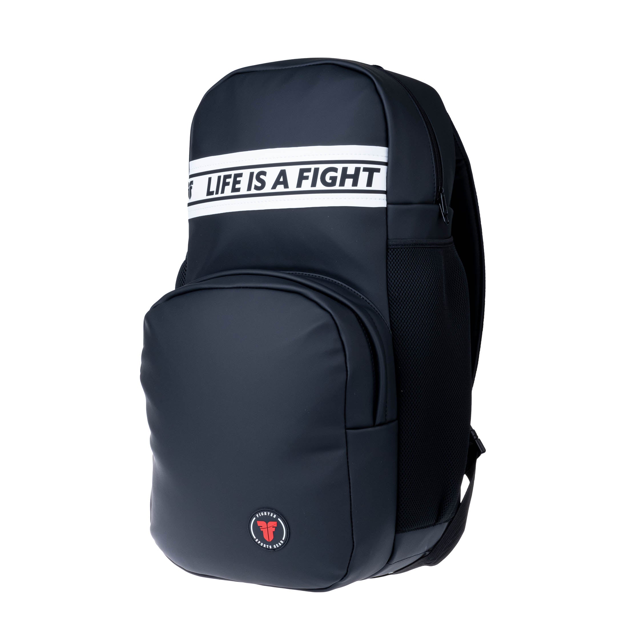 Fighter Backpack Leatherette - black