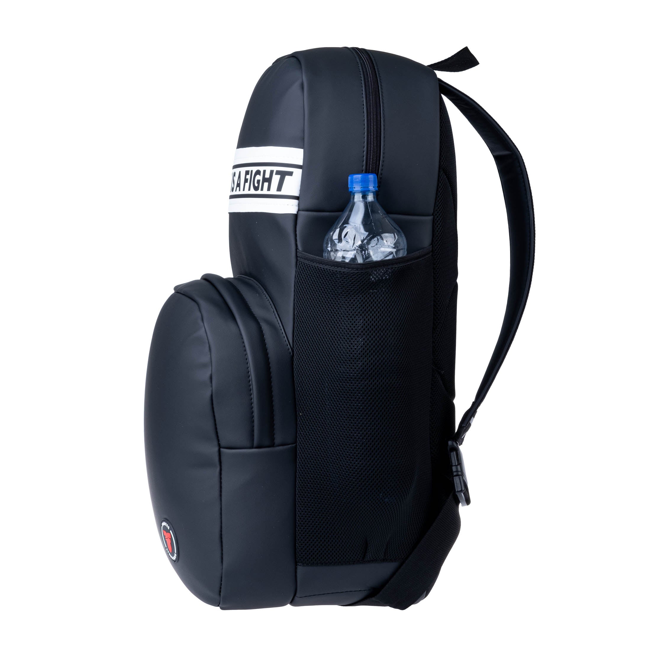Fighter Backpack Leatherette - black