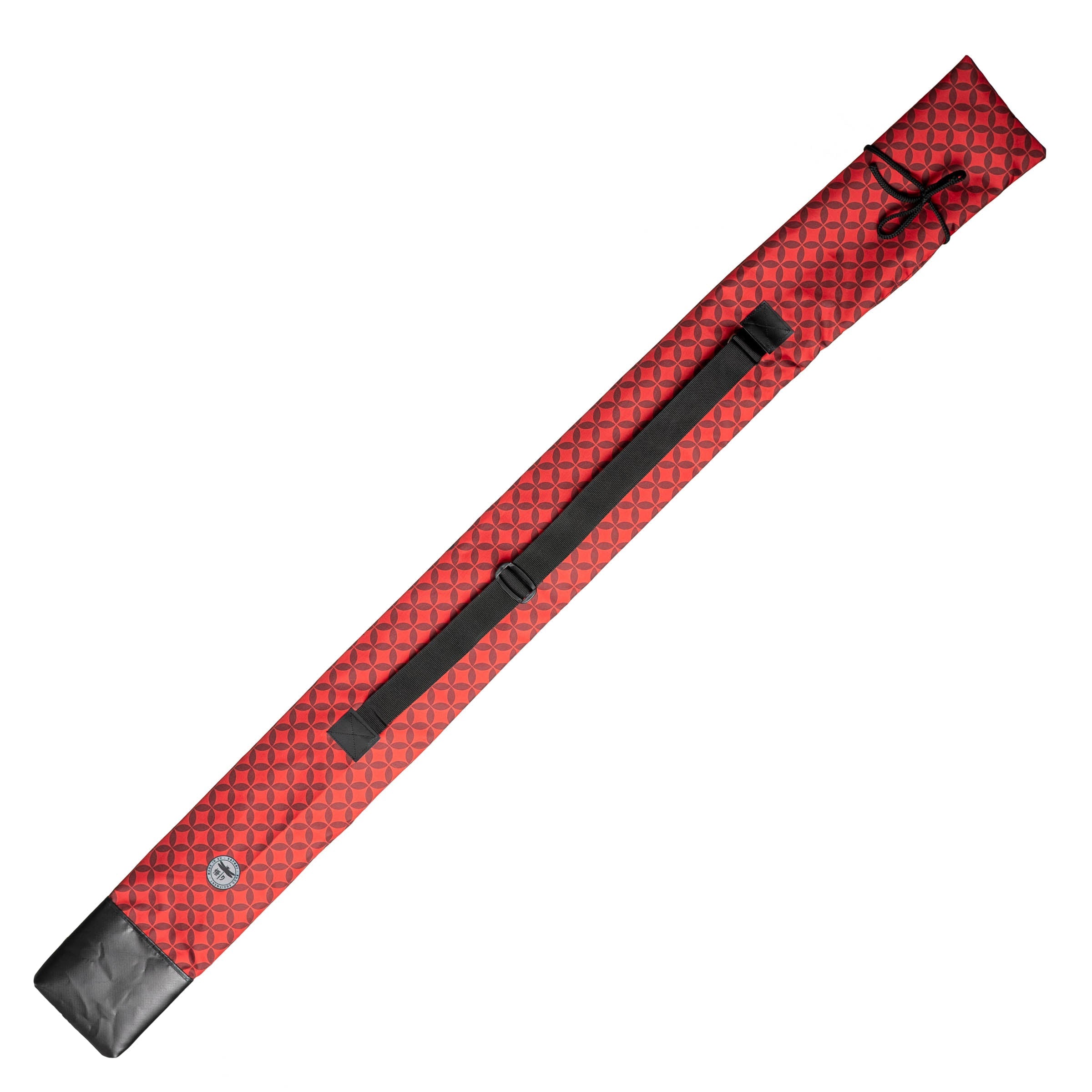 Satori sleeve for Shinai, Bokken & Jo - Kanji red, FOZS-03