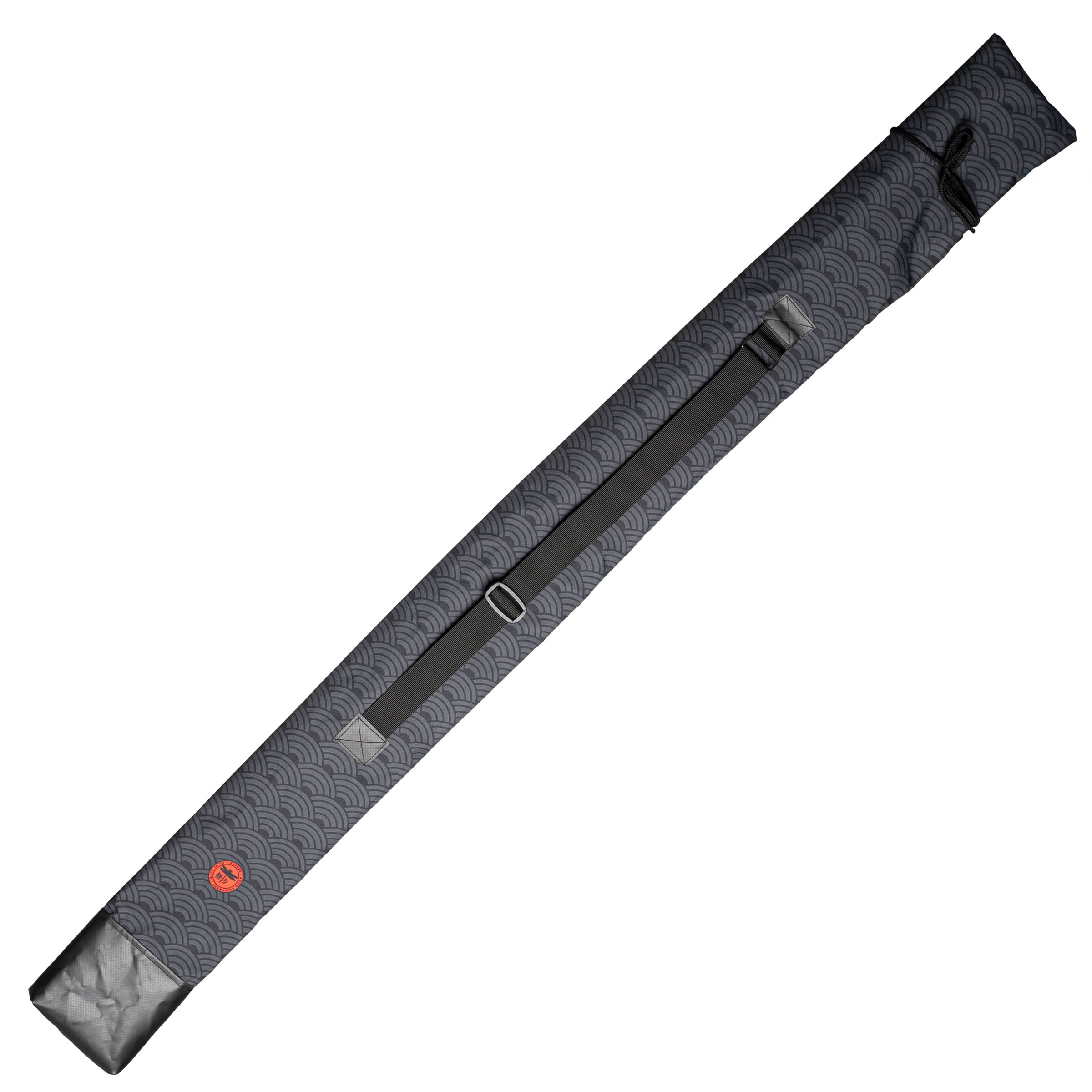 Satori sleeve for Shinai, Bokken & Jo - Waves black, FOZS-08