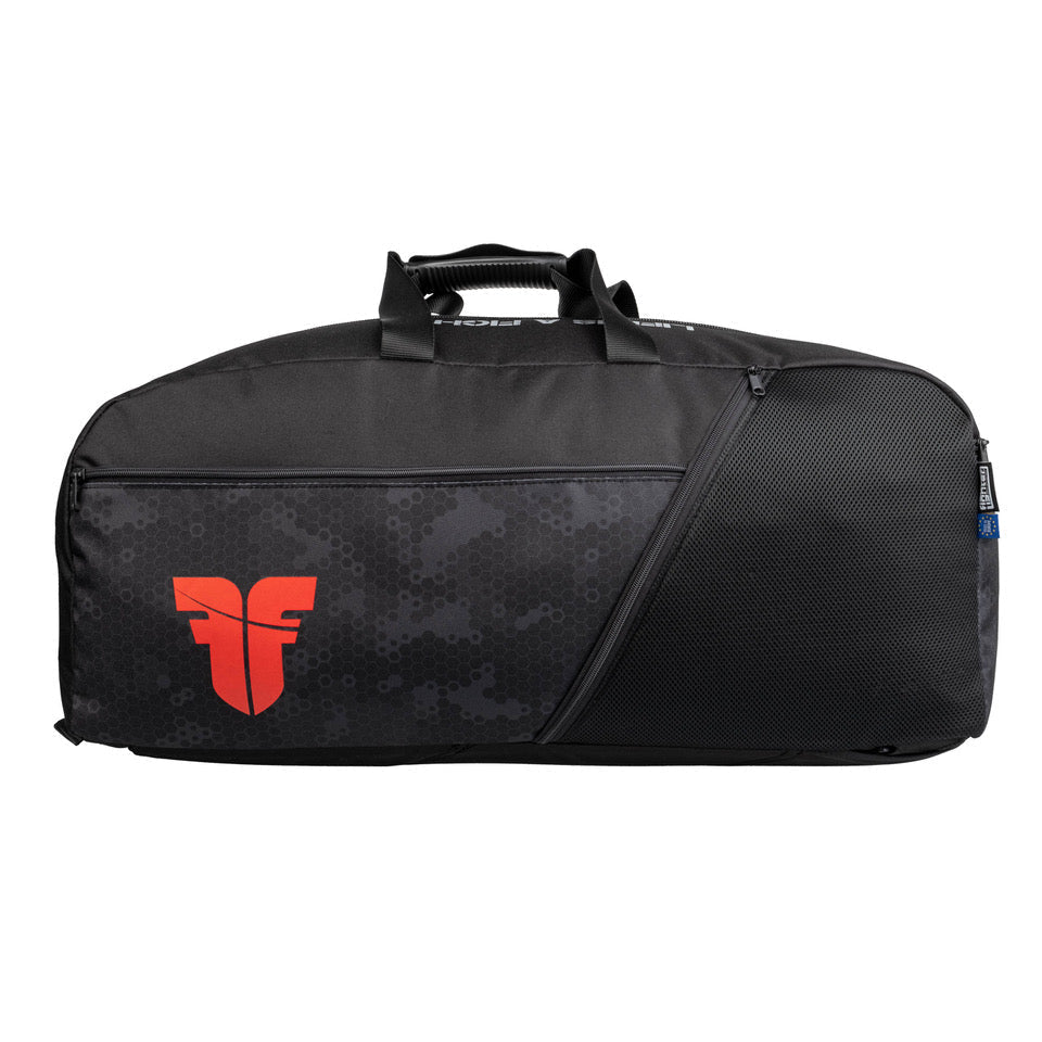 Fighter Sporttasche grau - camo