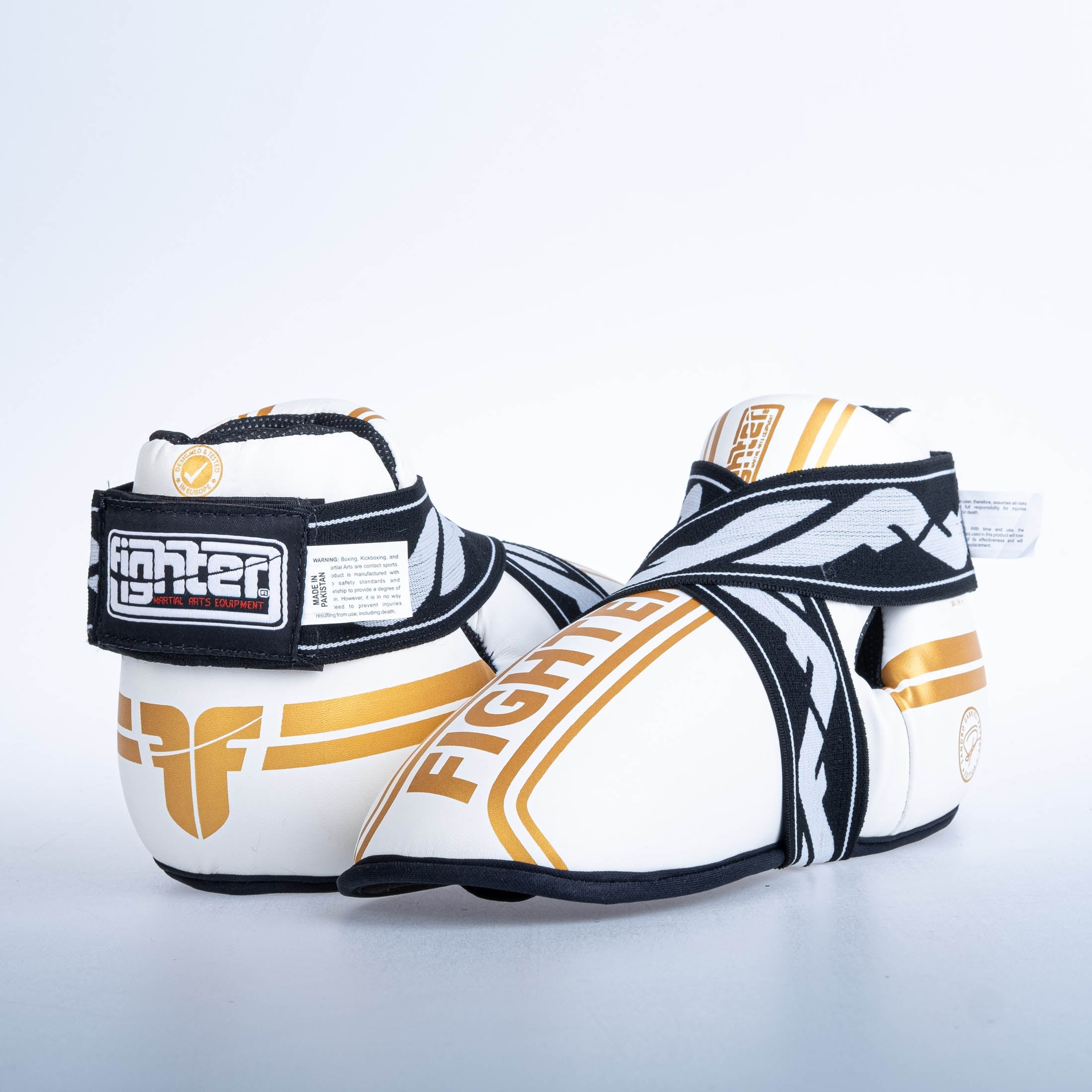 Fighter Foot Gear Stripe - SGP Edition - white/gold