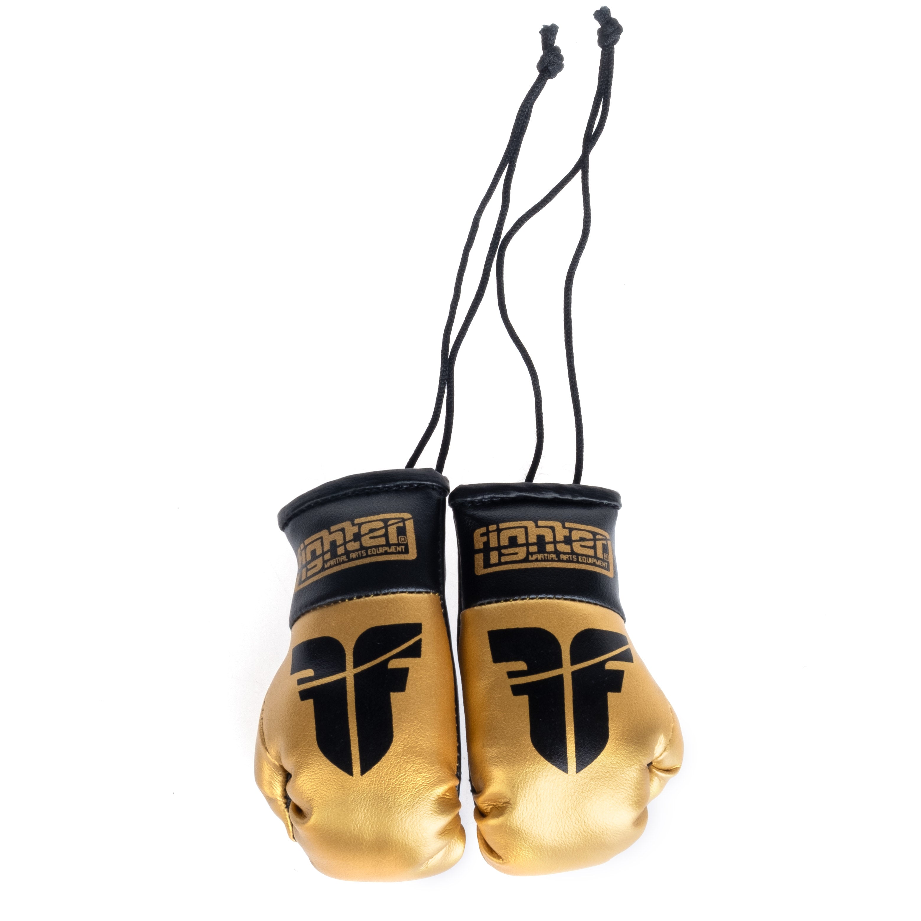 Fighter Mini Boxing Gloves - gold