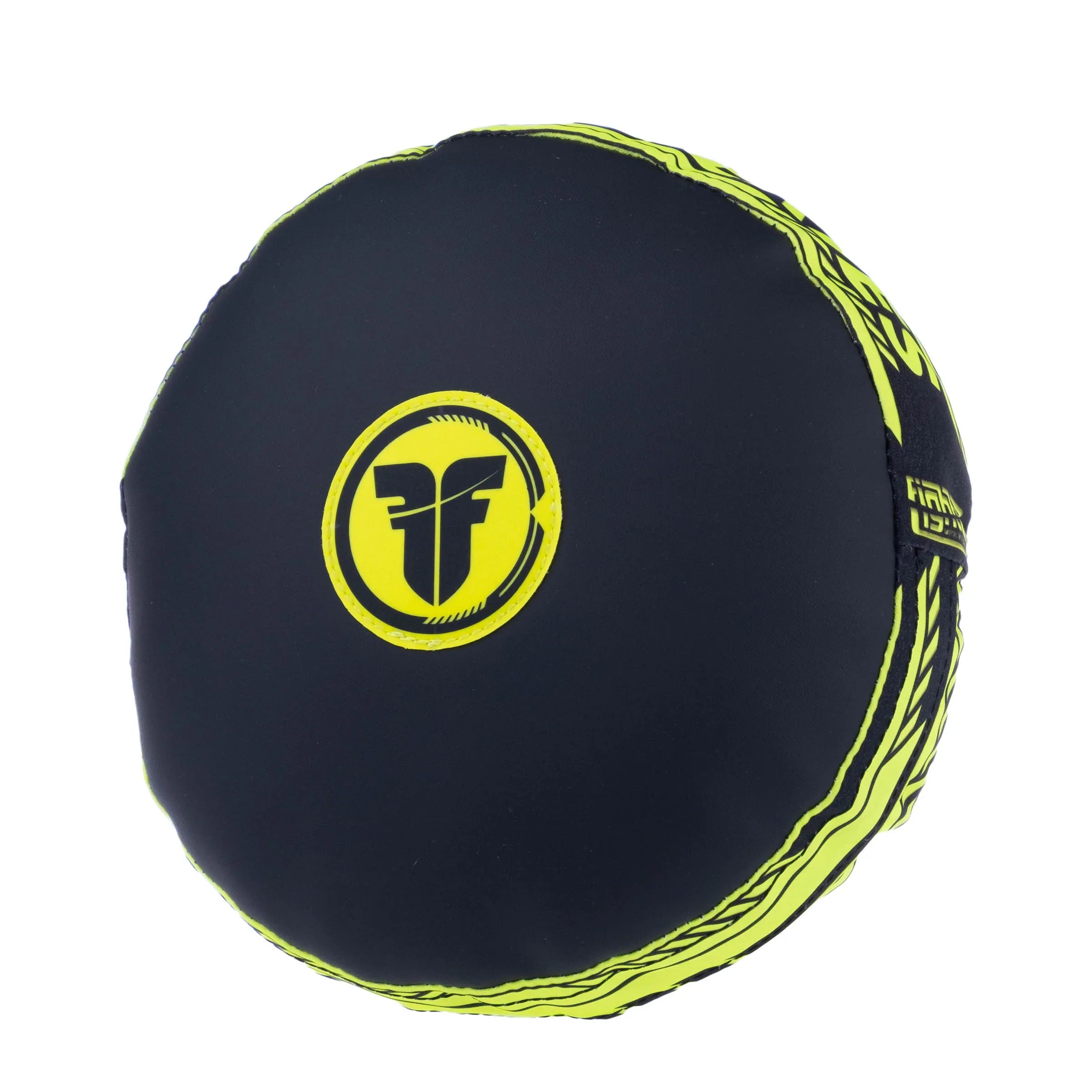 Fighter Round Shield Power Series - black/neon yellow