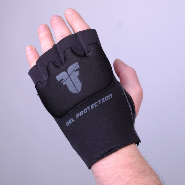 Fighter Gel Hand Wraps - black, FGWN-001BB