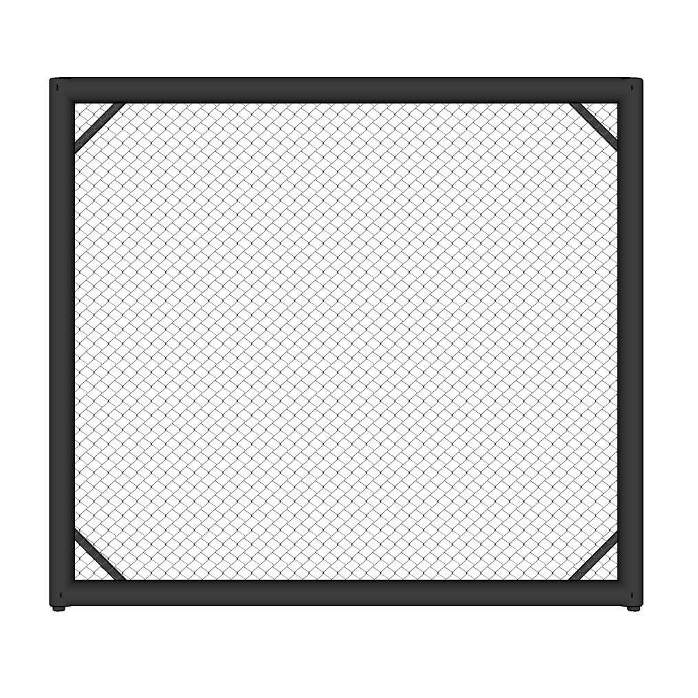 MMA Cage Panel with Left and Right Side Padding