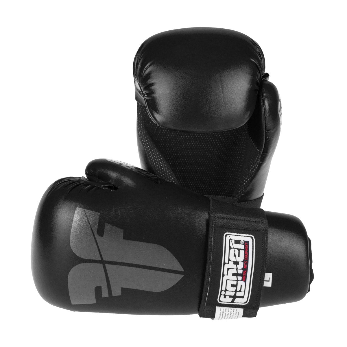 Fighter Offener Handschuhriemen - schwarz