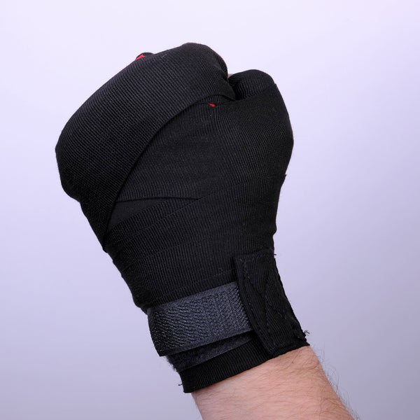 Fighter Gel Hand Wraps - black/khaki, FGWN-001BK