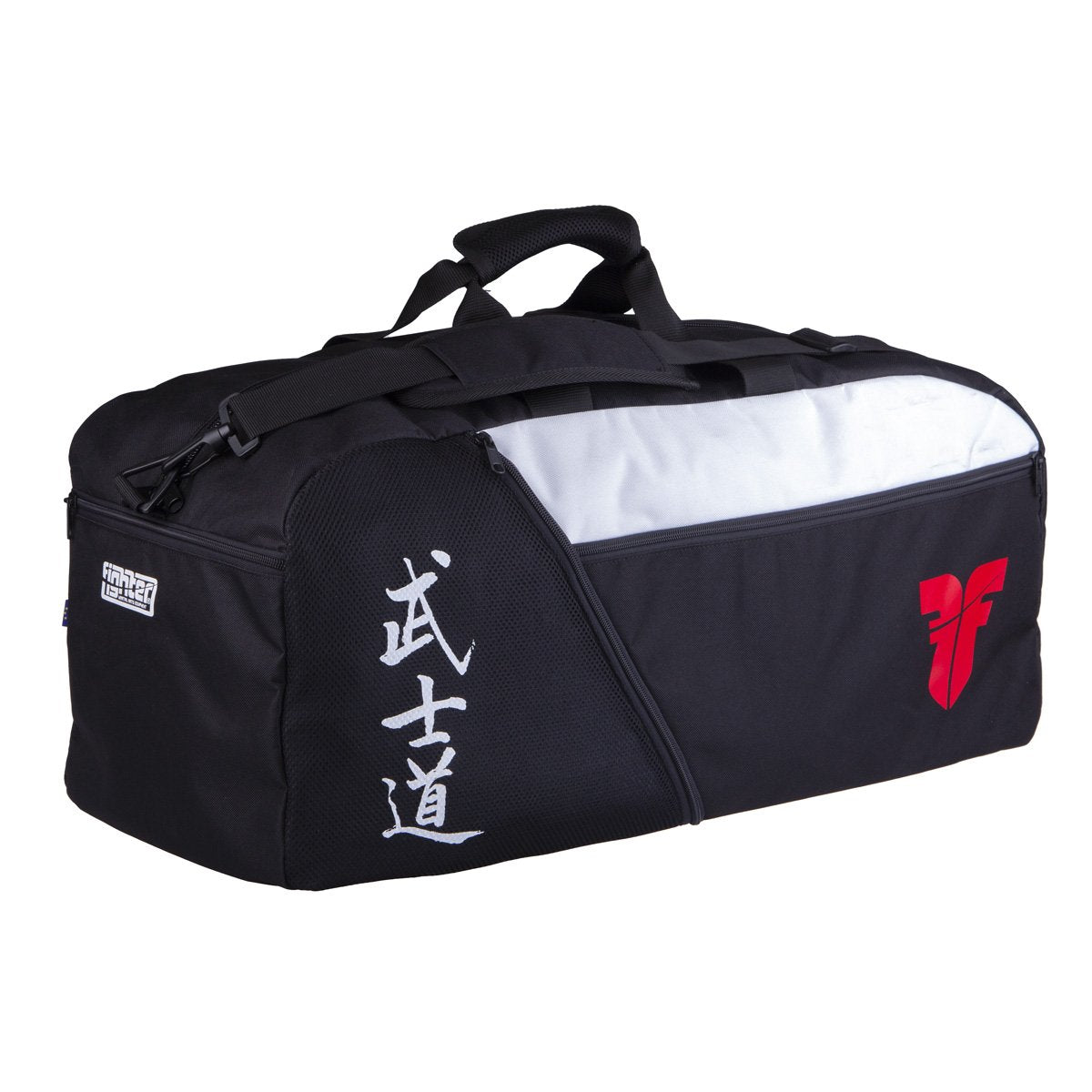 Sports Bag FIGHTER calligraphy - black