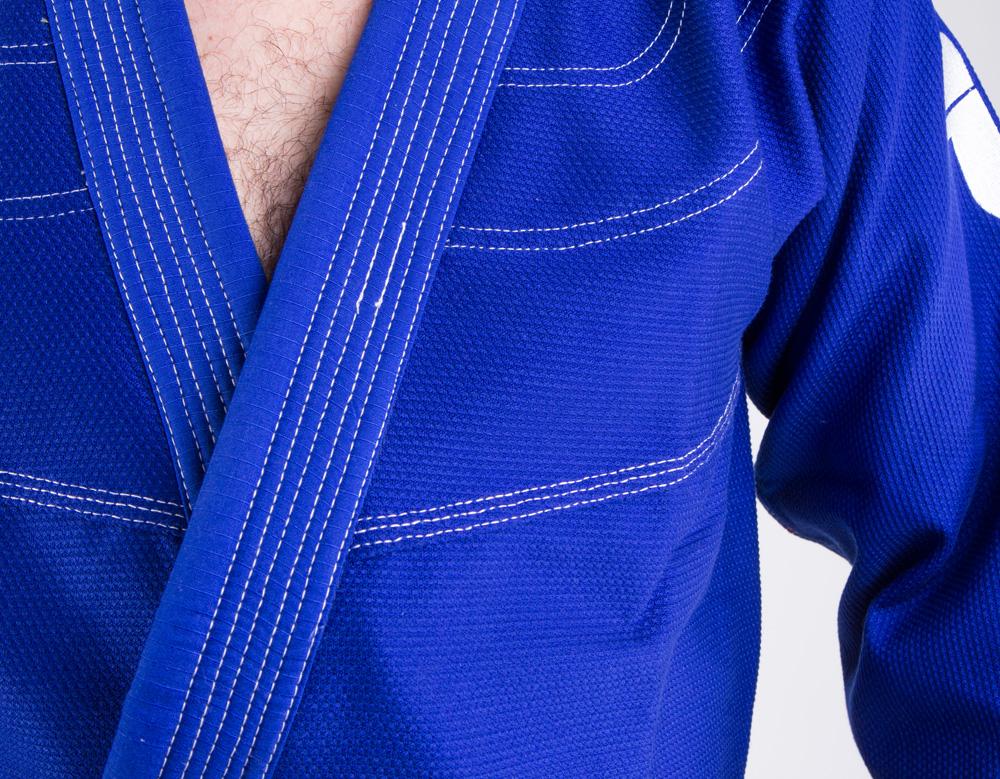 Fighter BJJ Kimono Rice Straw - blue