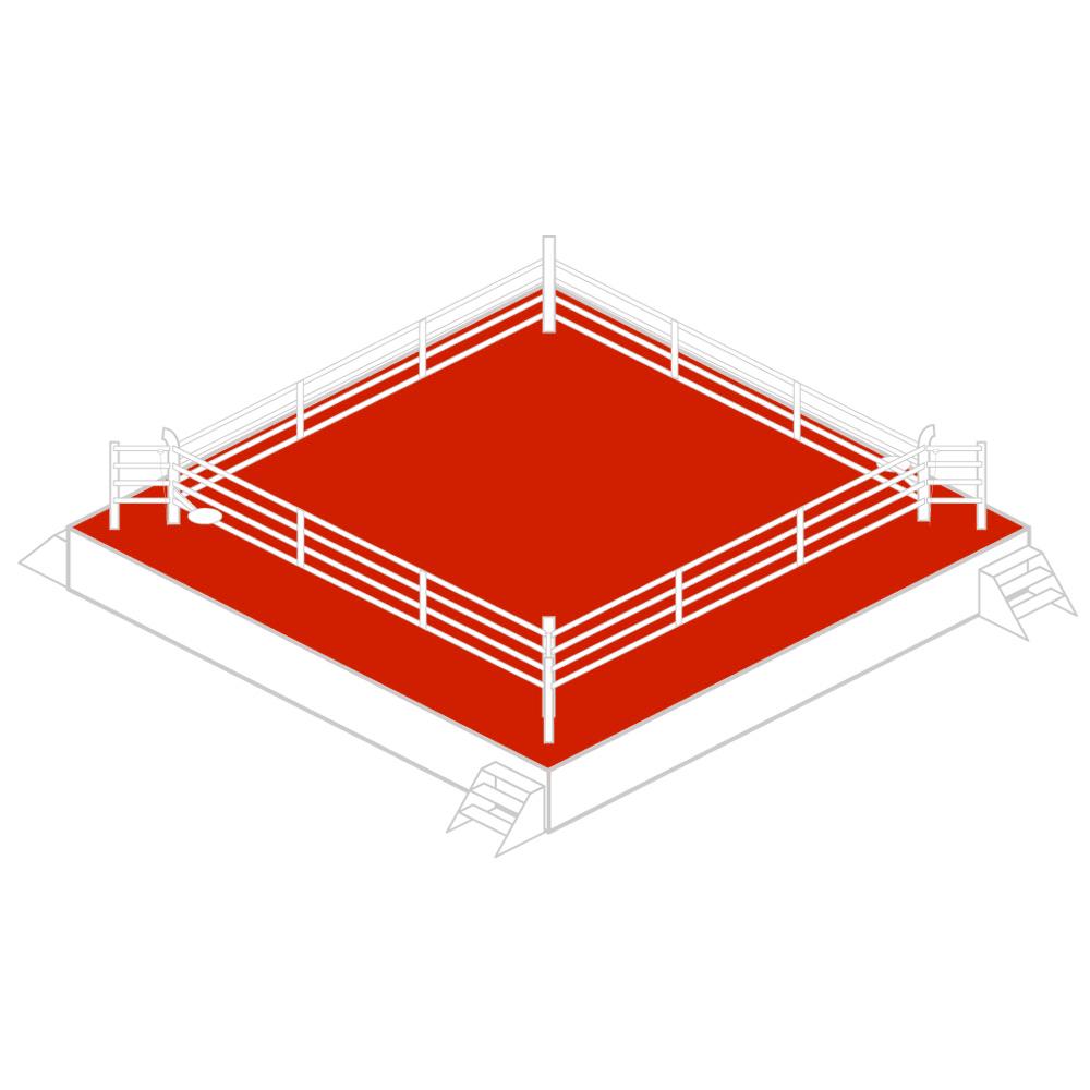 Boxring Canvas - rot